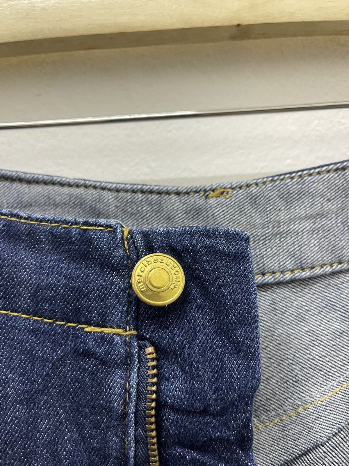Issey Miyake Rare MERCIBEAUCOUP Issey Miyake High Waist Denim Size US 27 - 7 Thumbnail