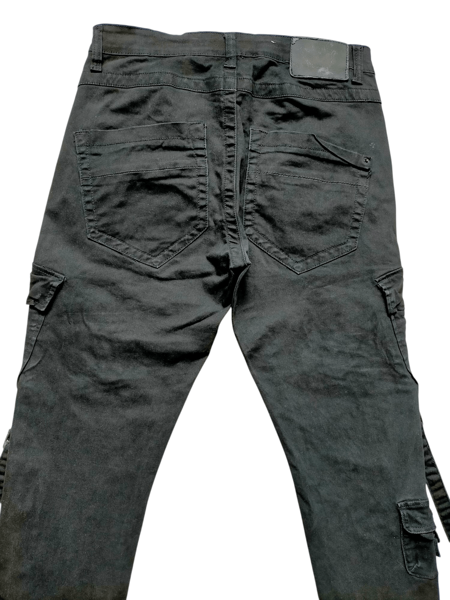 If Six Was Nine × Japanese Brand Smugglers Moon Multipocket zipped Bondage Punk Stretch Cargo Size US 33 - 9 Thumbnail
