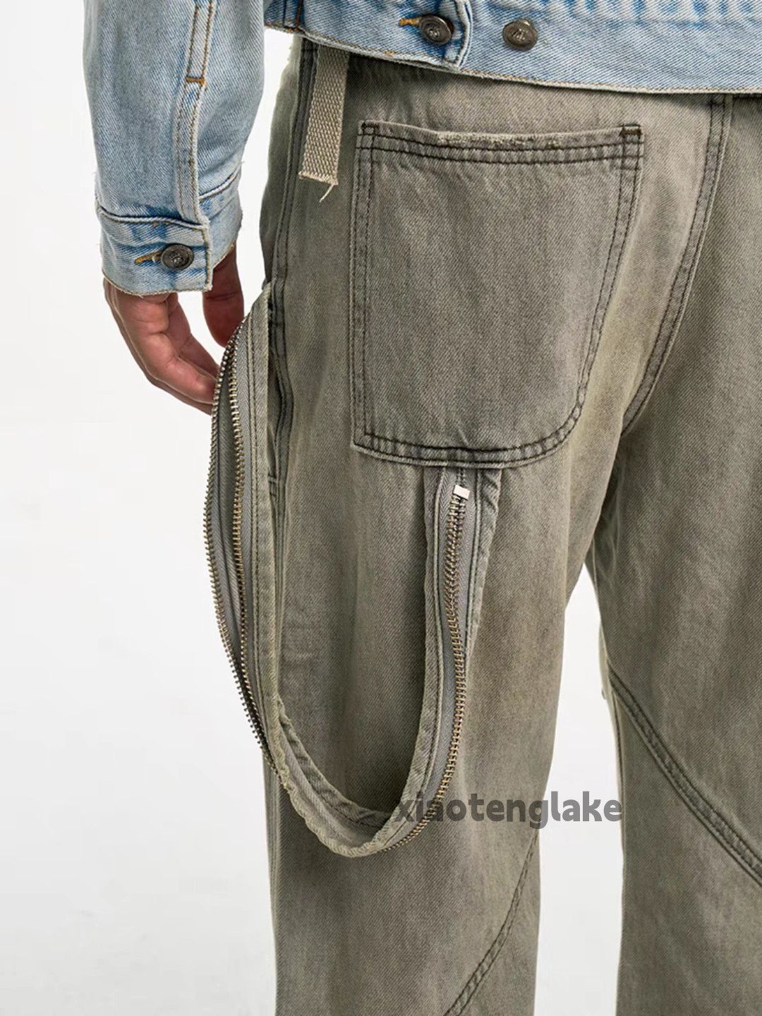Designer × Japanese Brand × Vintage utility skate hiphop workwear carpenter punk pants Size US 32 / EU 48 - 3 Thumbnail