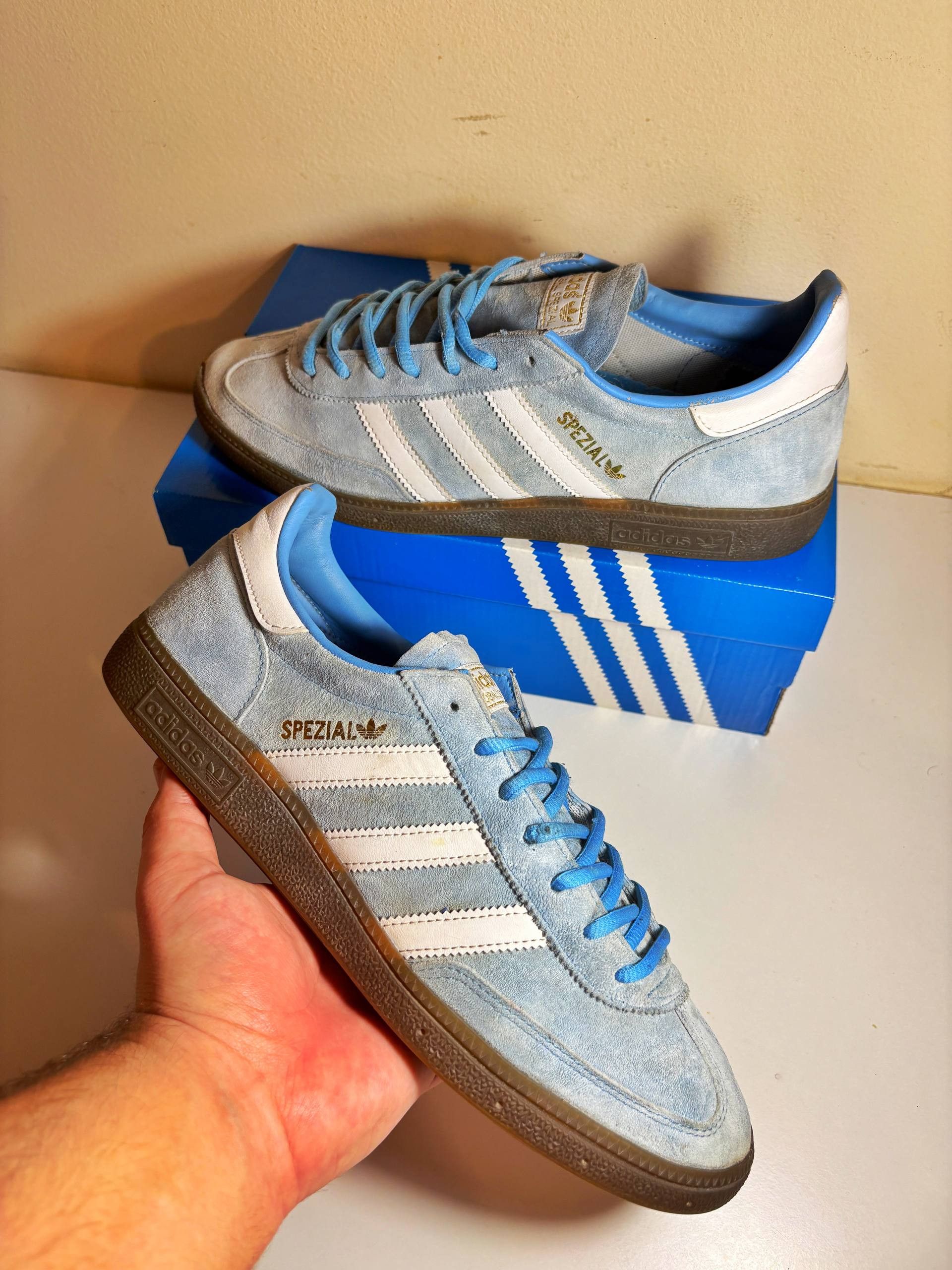 Adidas Adidas Handball Spezial "Light Blue" Size US 10 / EU 43 - 4 Thumbnail
