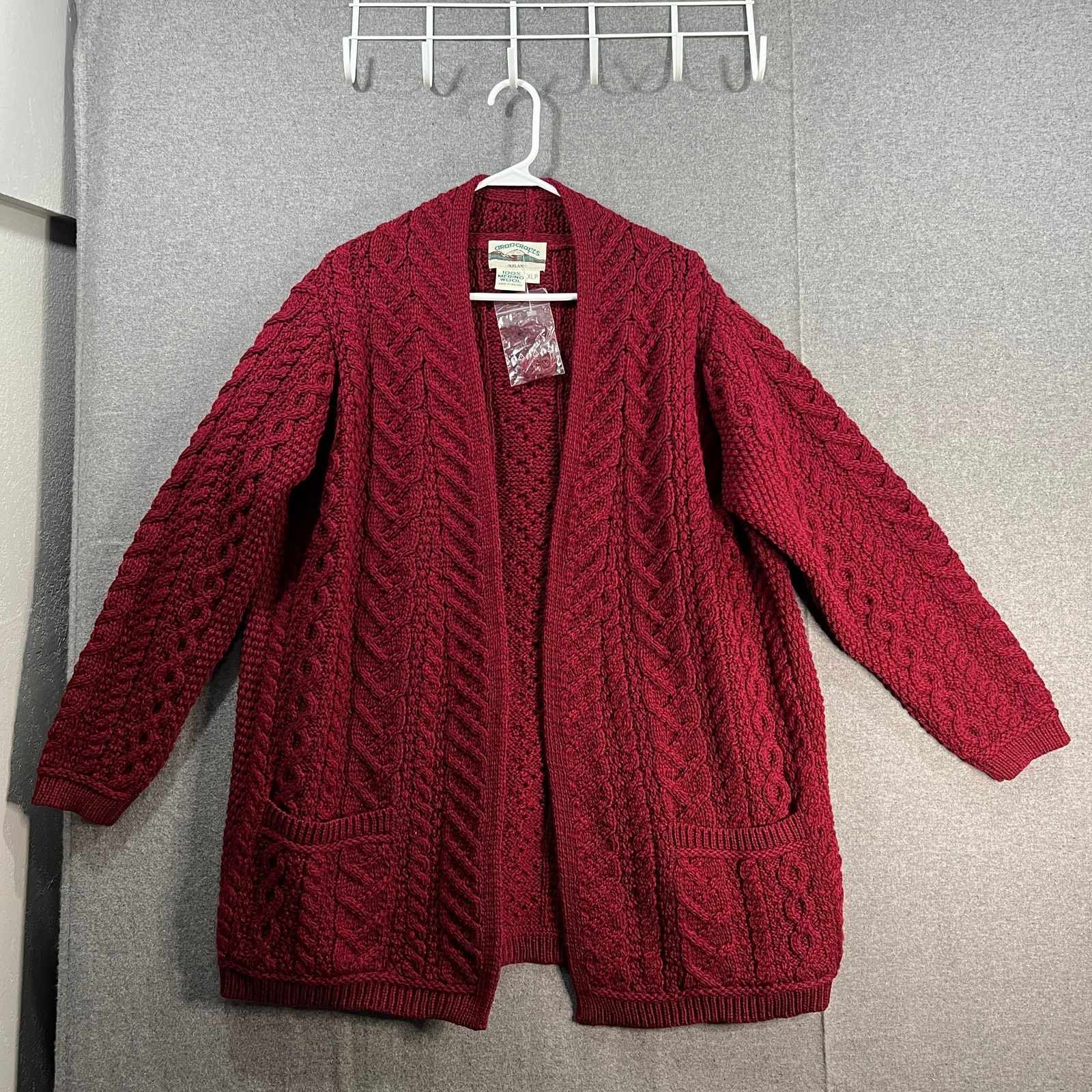 Aran Crafts Aran Craft Merino Wool Women's Sweater Size XL / US 12-14 / IT 48-50 - 1 Thumbnail