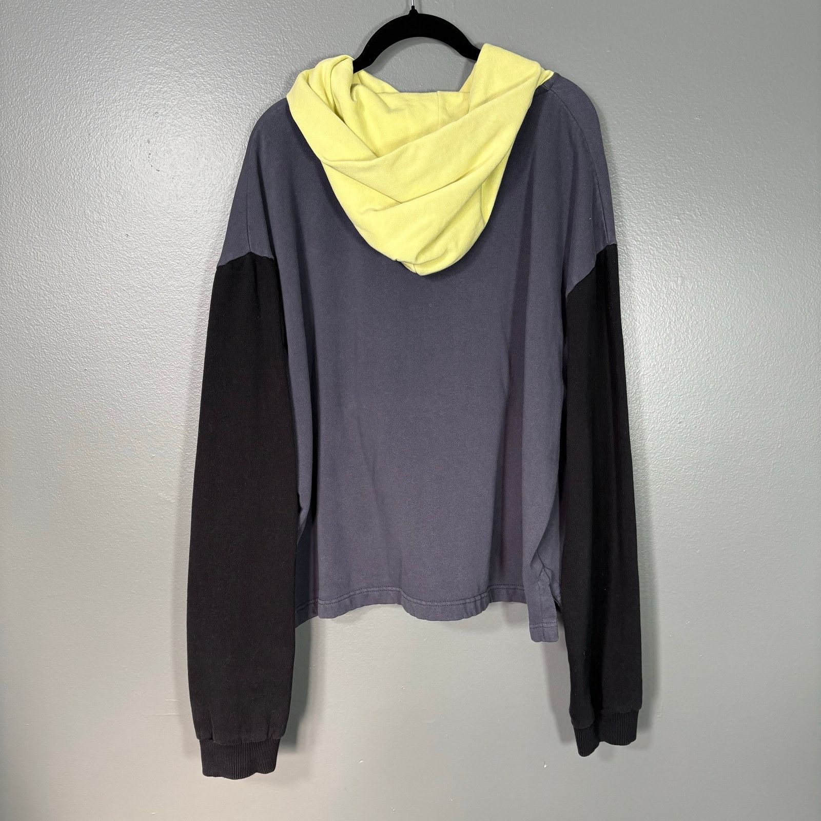 Urban Outfitters Urban Outfitters Gray Colorblock Oversized Hoodie Sweatshirt Size M / US 6-8 / IT 42-44 - 6 Thumbnail