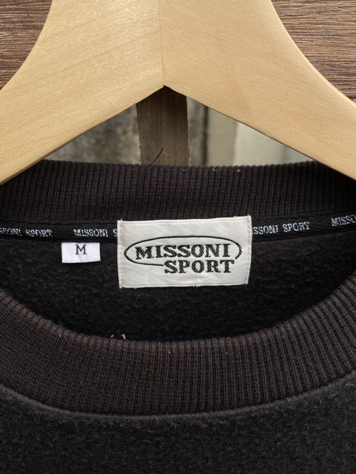 Missoni × Vintage Vintage Missoni Sport Embroidered Logo Sweatshirt Size US M / EU 48-50 / 2 - 7 Thumbnail