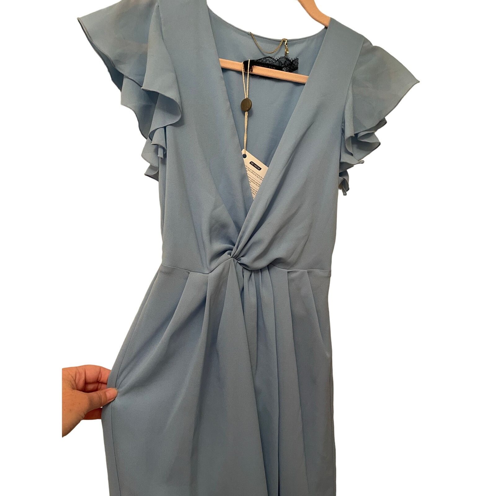 Patrizia Pepe Patrizia Pepe, Sky Blue Maxi Dress, NWT, Size: 38 Size XS / US 0-2 / IT 36-38 - 6 Thumbnail