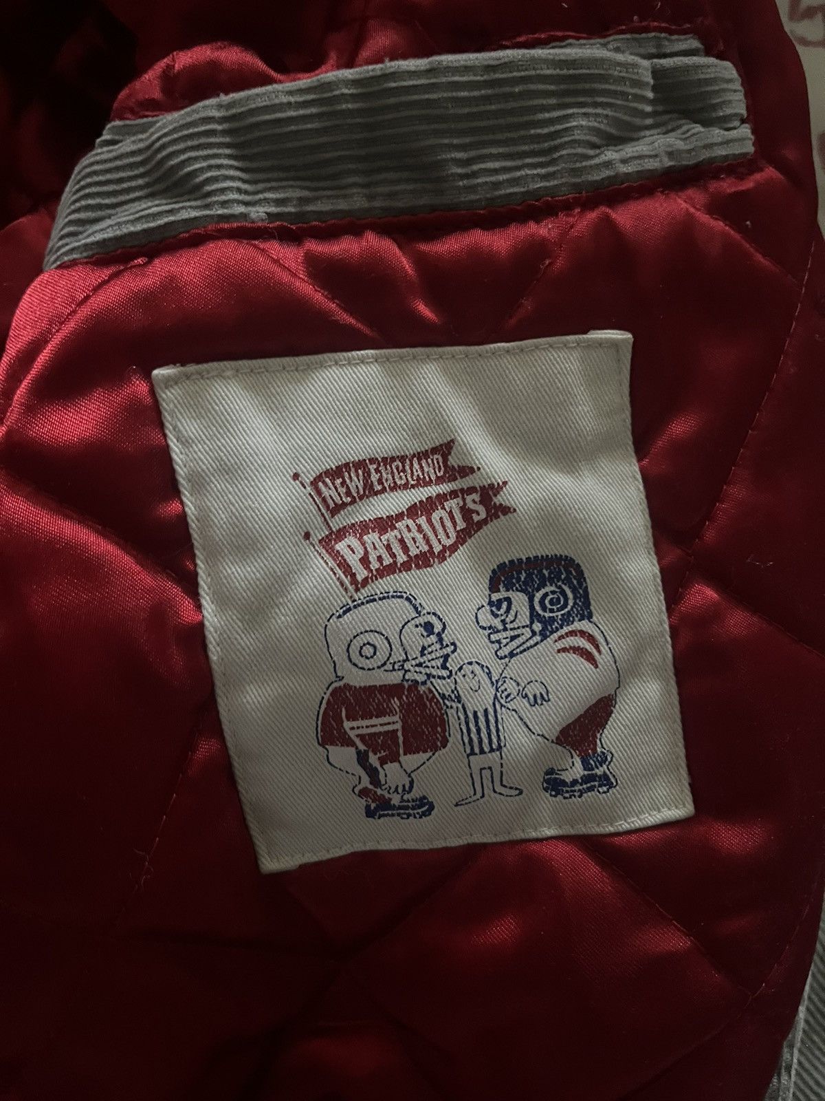 Mitchell & Ness × Vintage Mitchell&Ness Vintage New England Patriots Bomber Size US XXL / EU 58 / 5 - 3 Thumbnail
