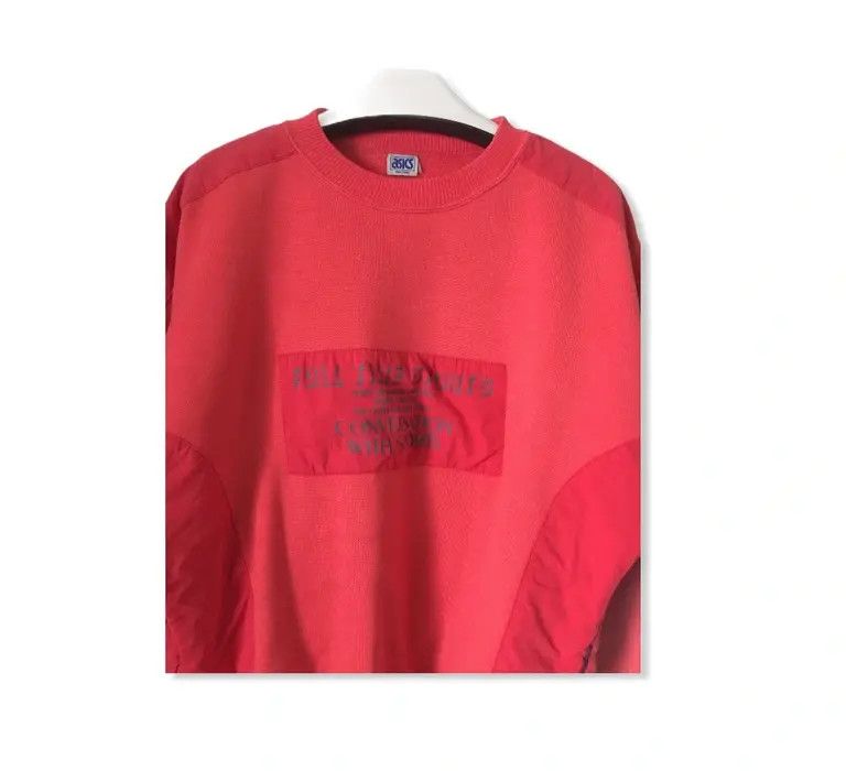 Asics × Japanese Brand Japanese Brand ASICS Spellout Sweatshirt Size US S / EU 44-46 / 1 - 2 Thumbnail
