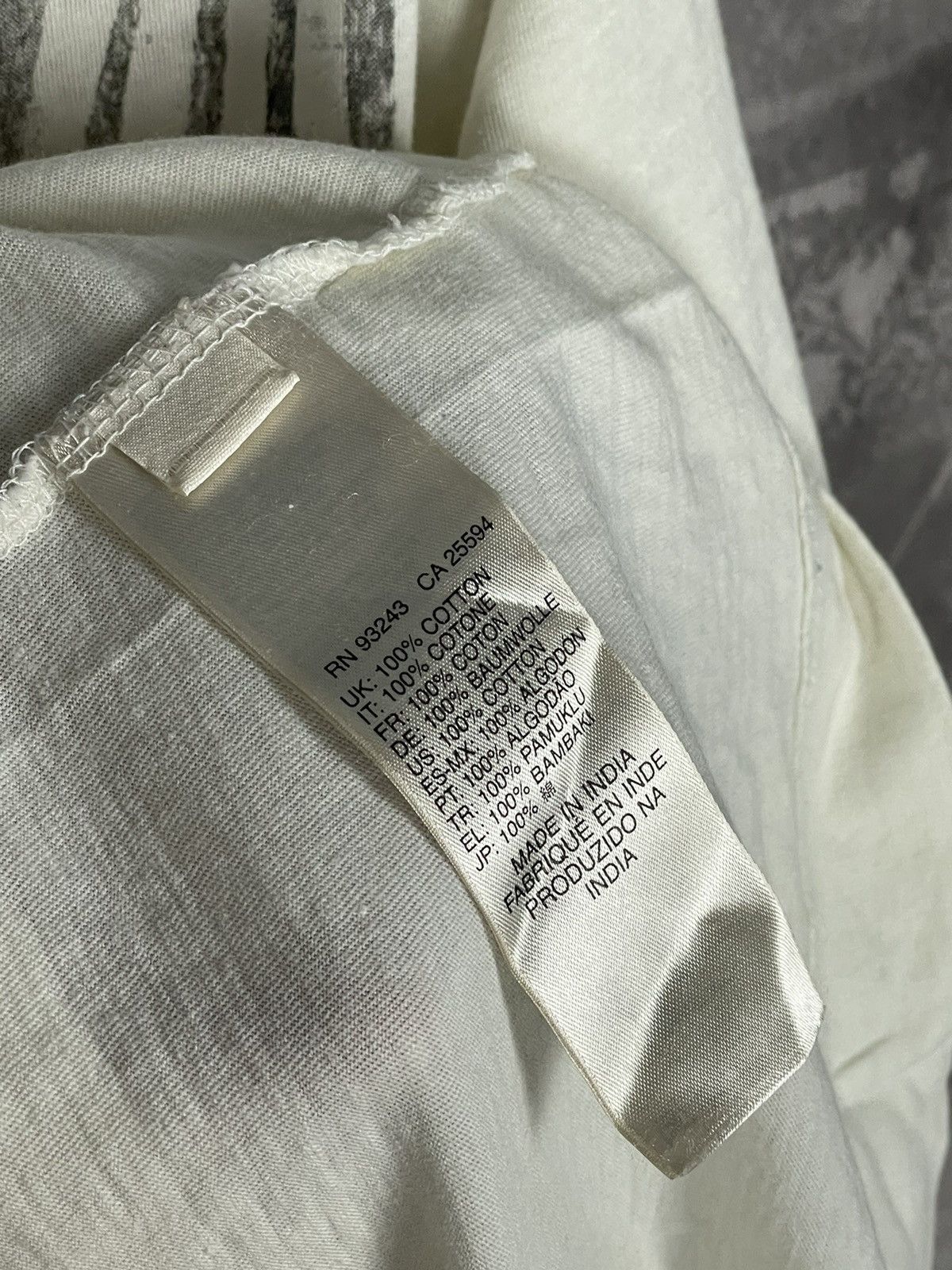 Diesel × Vintage DIESEL AVANT GARDE ZEBRA Y2K CRAZY OVERPRINT SPELL LOGO Tee🦓 Size US L / EU 52-54 / 3 - 10 Thumbnail