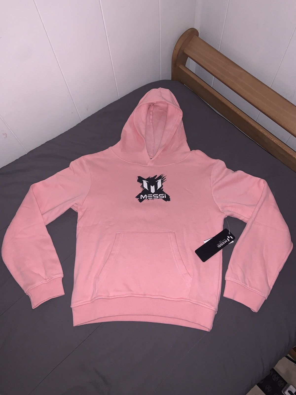 Other KIDS - Boys - Messi Pullover Hoodie - Size L - Pink Size US L / EU 52-54 / 3 - 1 Thumbnail