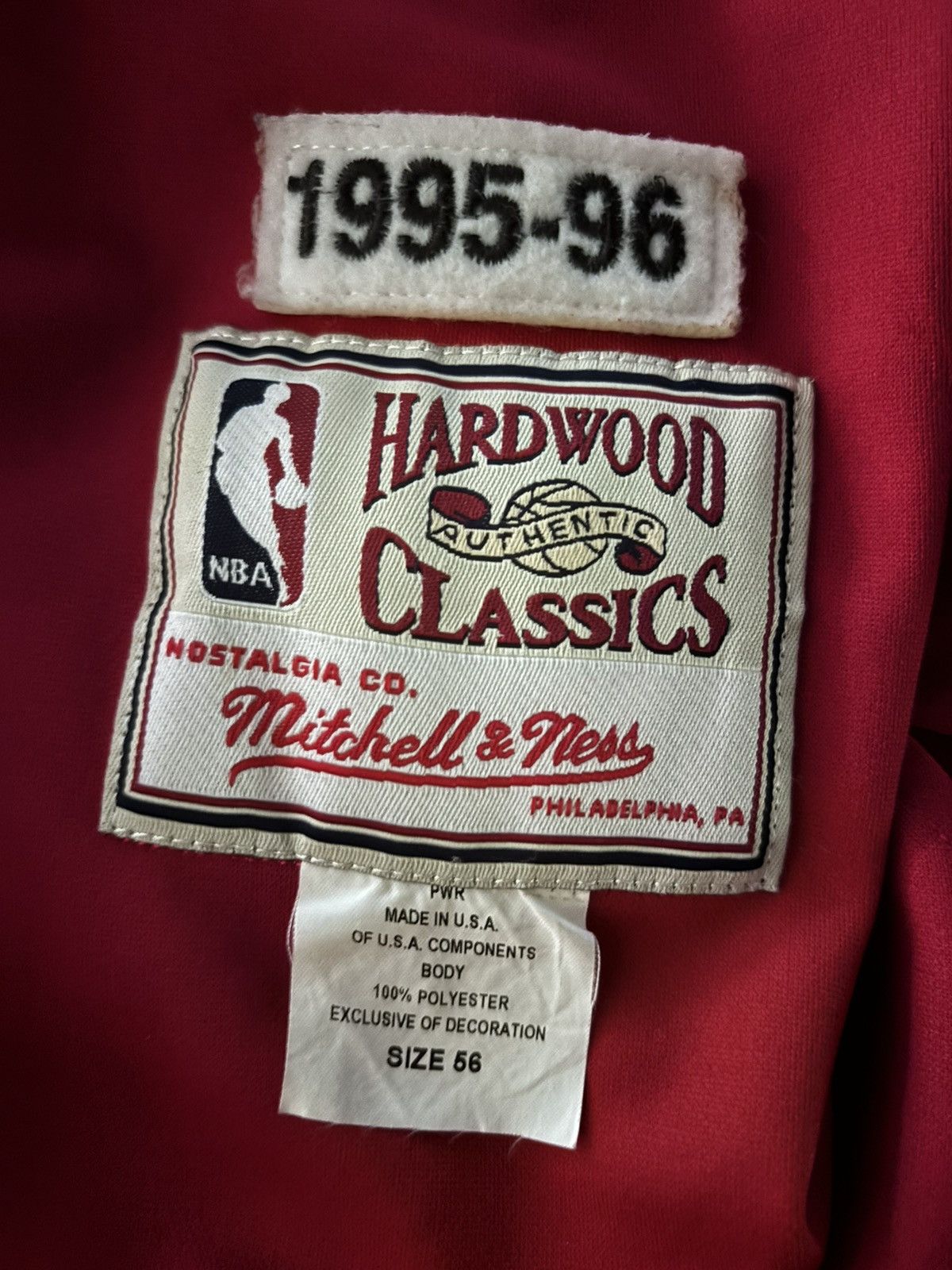 Mitchell & Ness × NBA × Vintage Hardwood classics Denis Rodman Jersey Size US XL / EU 56 / 4 - 3 Thumbnail