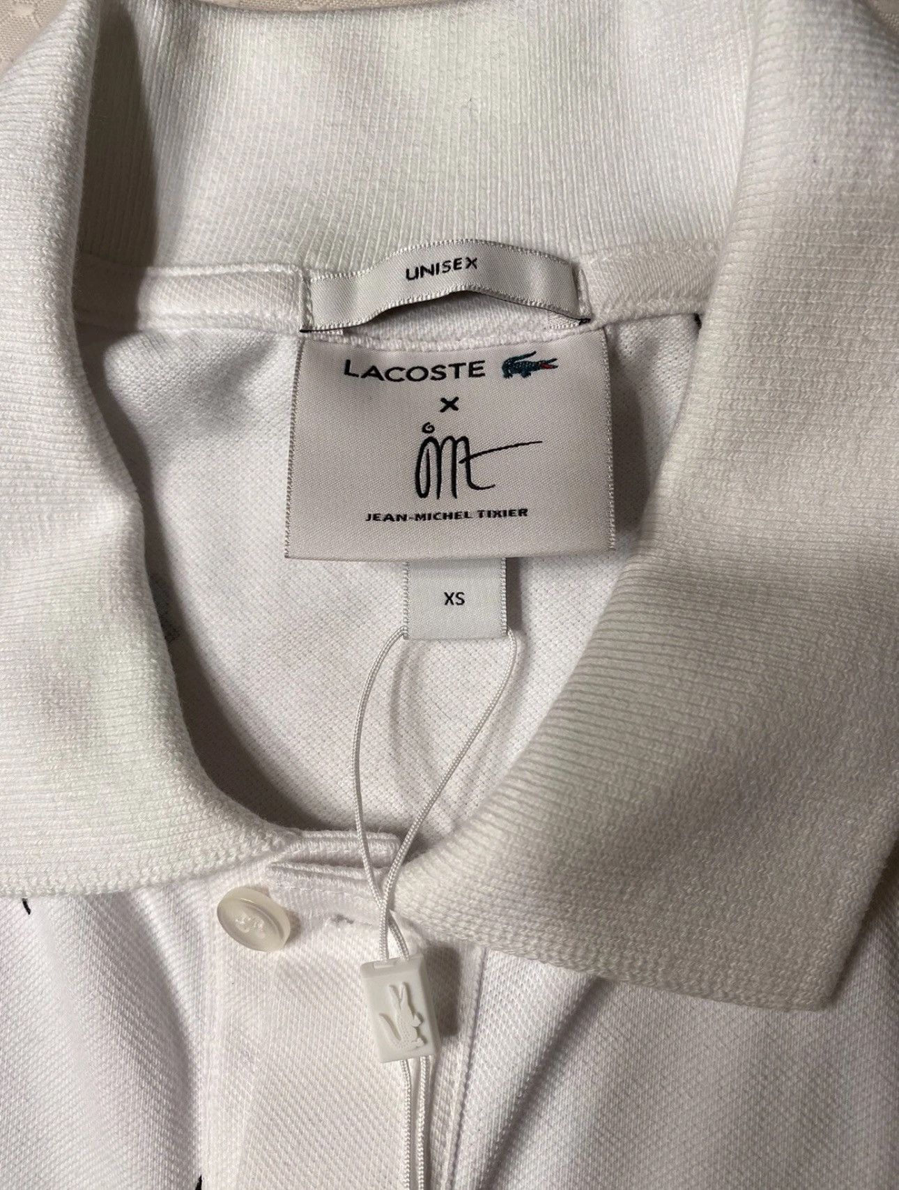 Lacoste Lacoste x Jean-Michel Tixier limited ed Unisex polo shirt Size US XS / EU 42 / 0 - 4 Thumbnail