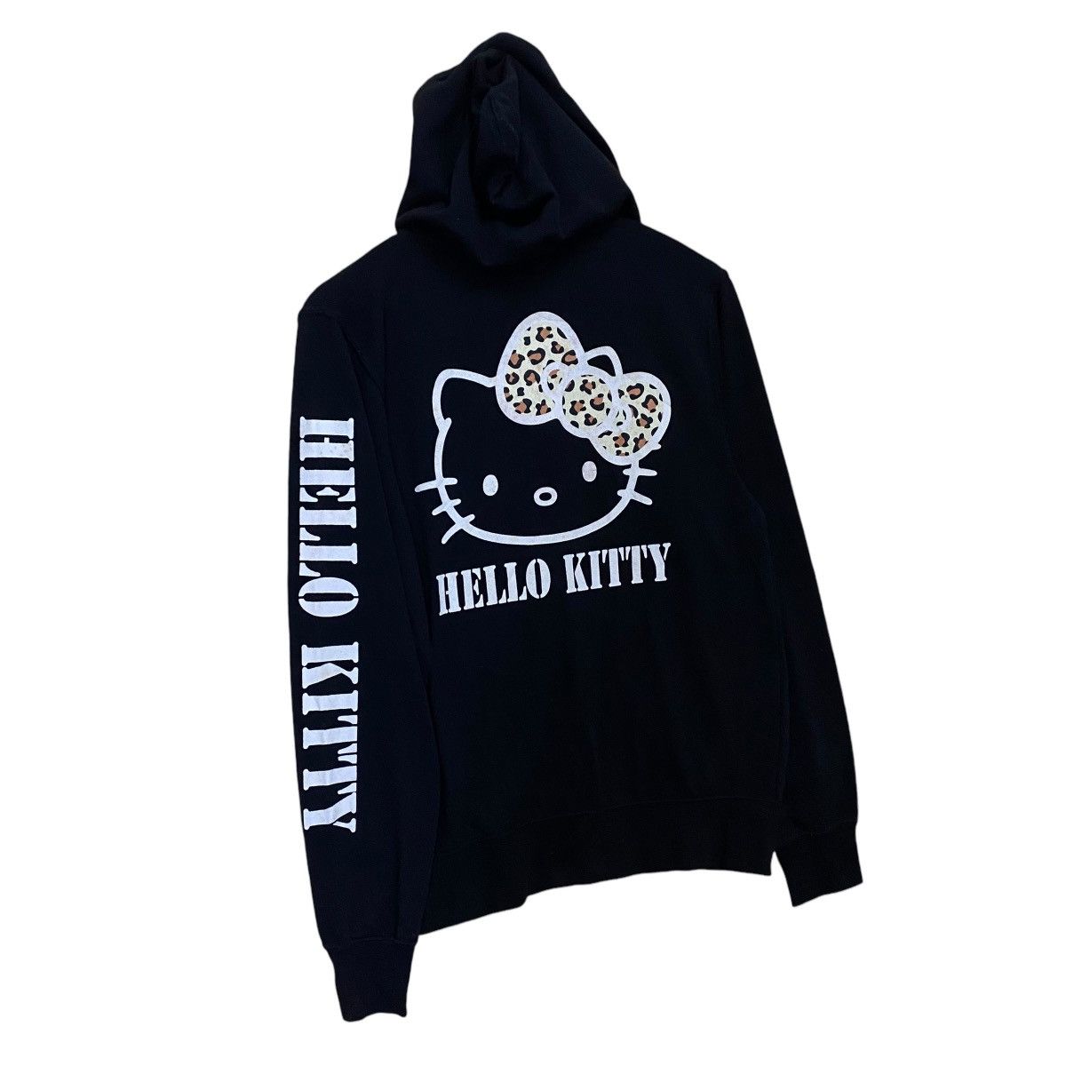 Hello Kitty Big Logo Zipper Hoodie
