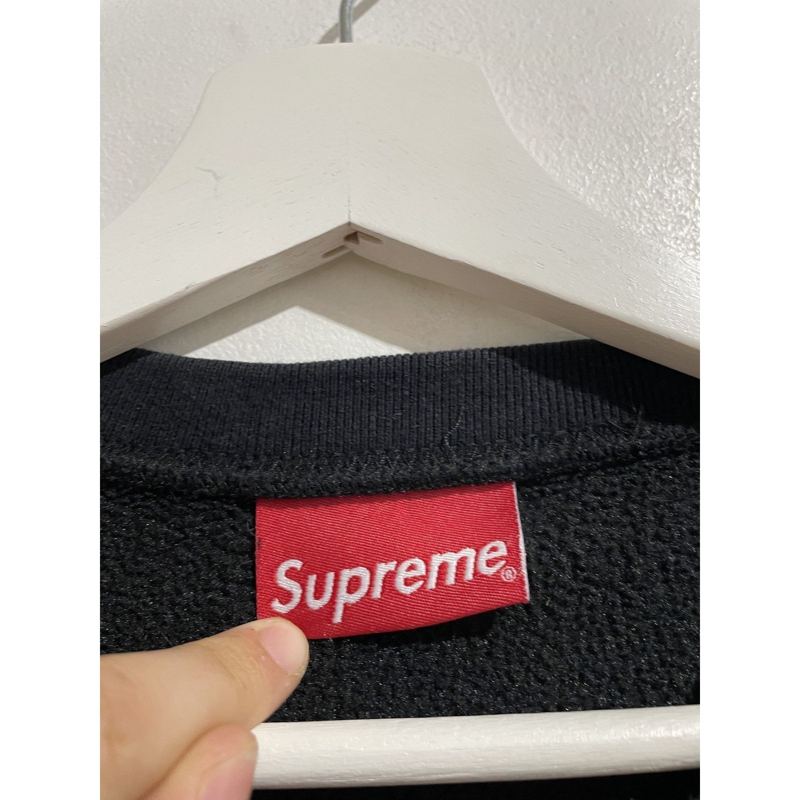 Supreme SUPREME SMALL BOX LOGO FLEECE CREWNECK SIZE MEDIUM PREOWNED Size US M / EU 48-50 / 2 - 3 Thumbnail