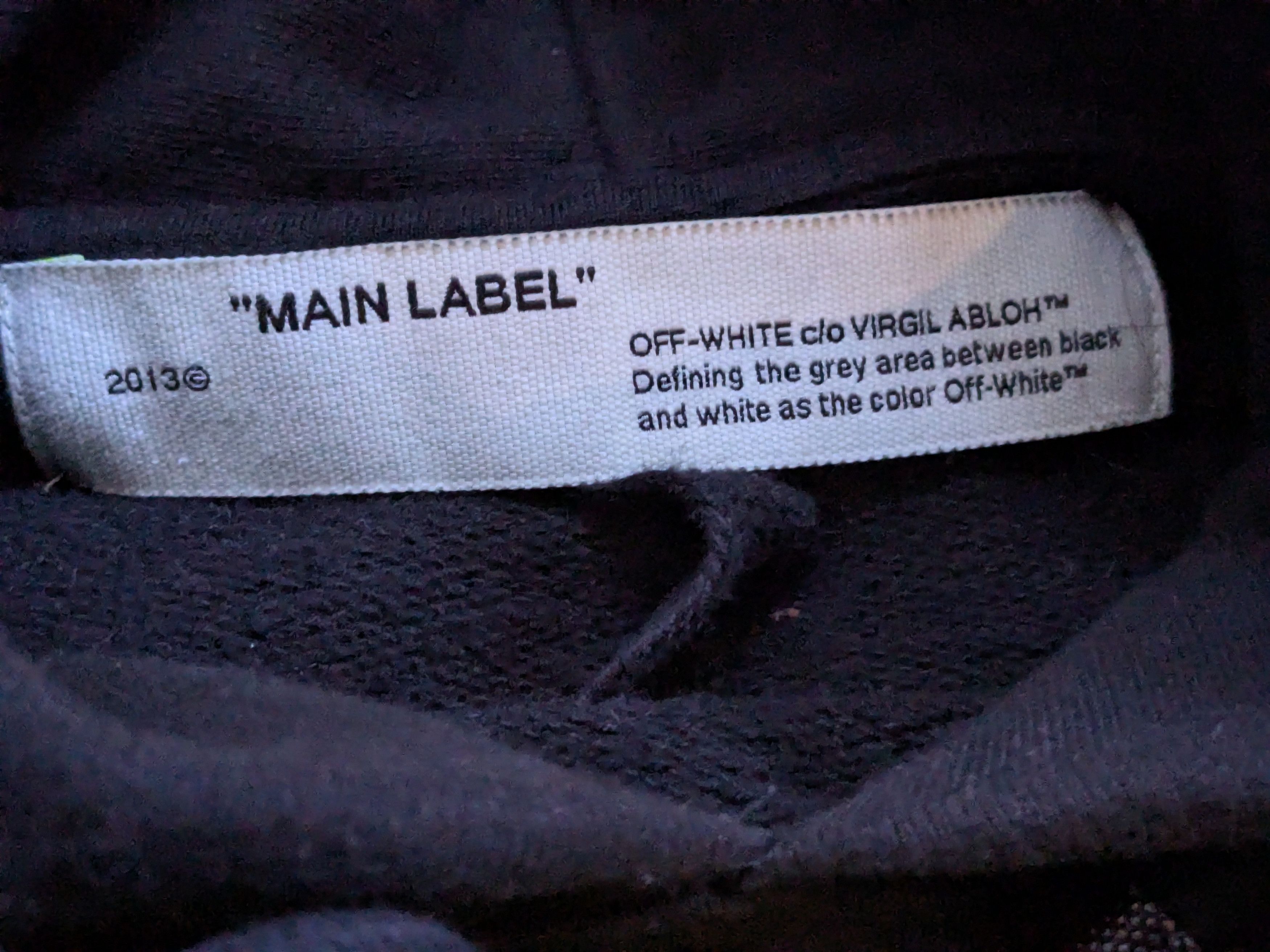 Off-White Off-White Athletics Hoodie Sweatshirt Black Yellow Medium Size US M / EU 48-50 / 2 - 4 Thumbnail