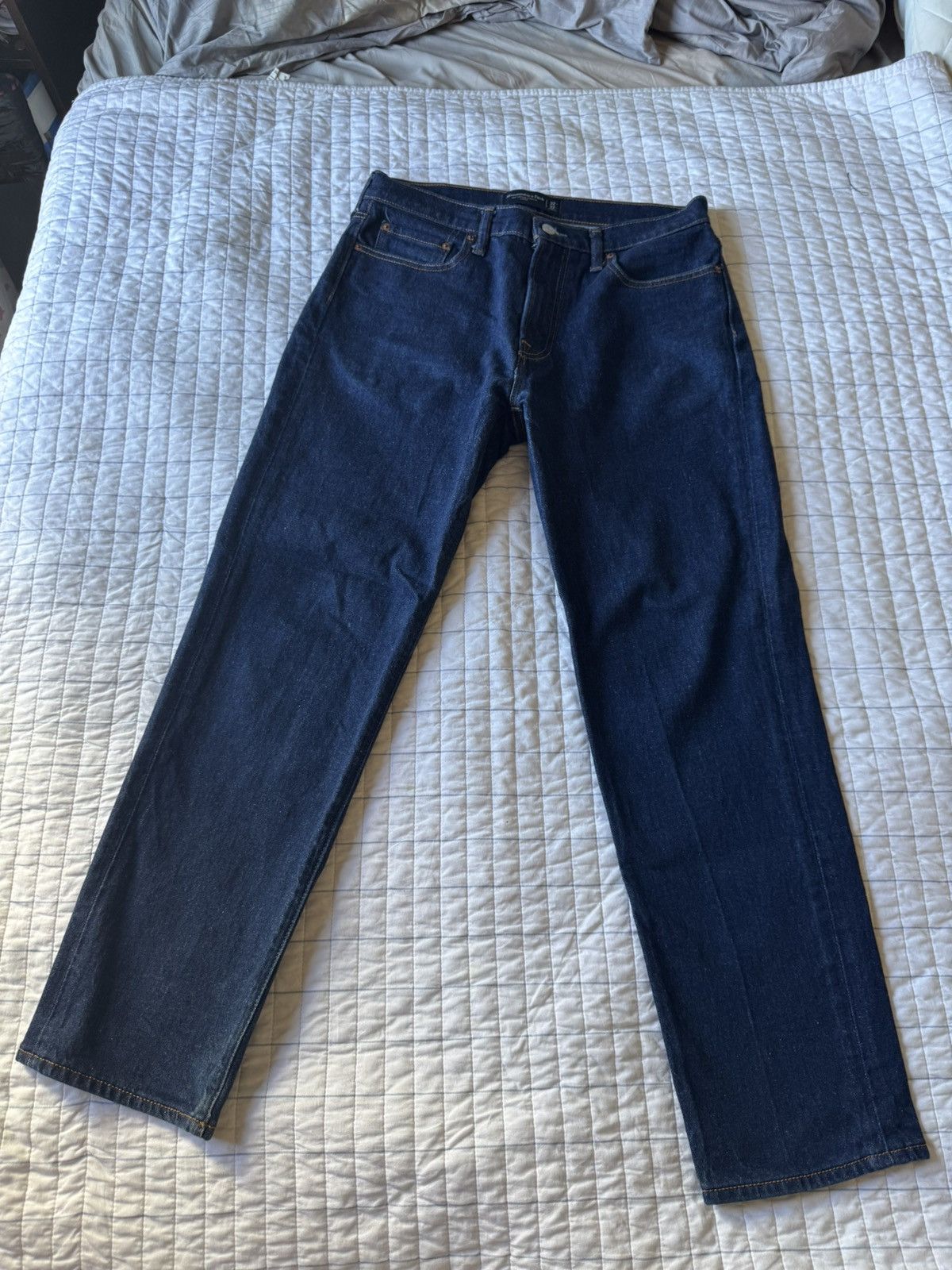 Abercrombie & Fitch Raw denim jeans Size US 32 / EU 48 - 1 Thumbnail