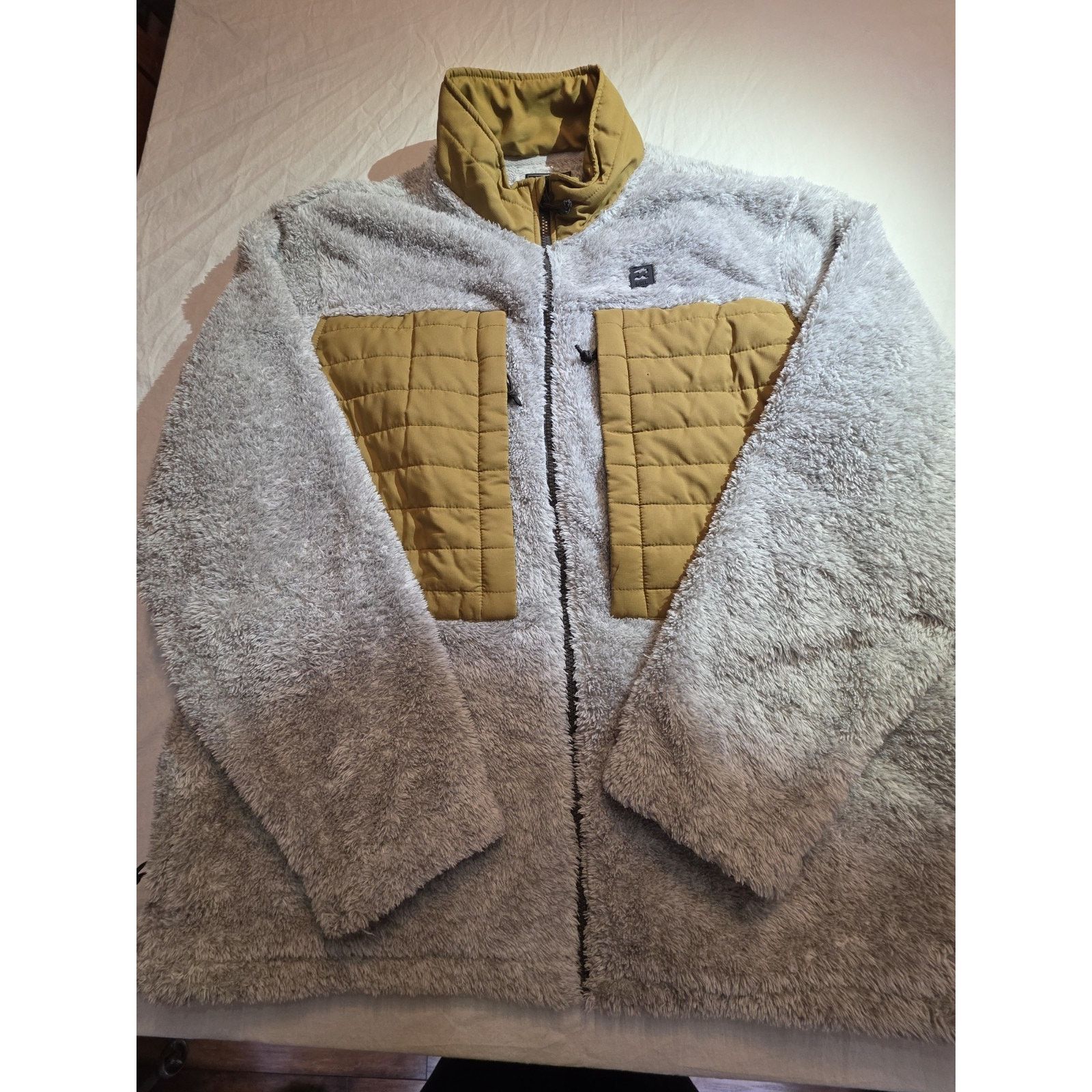 Billabong Billabong Mens A/Div Glacier Mock Neck Zip Up Grey/tan Size US XXL / EU 58 / 5 - 1 Thumbnail