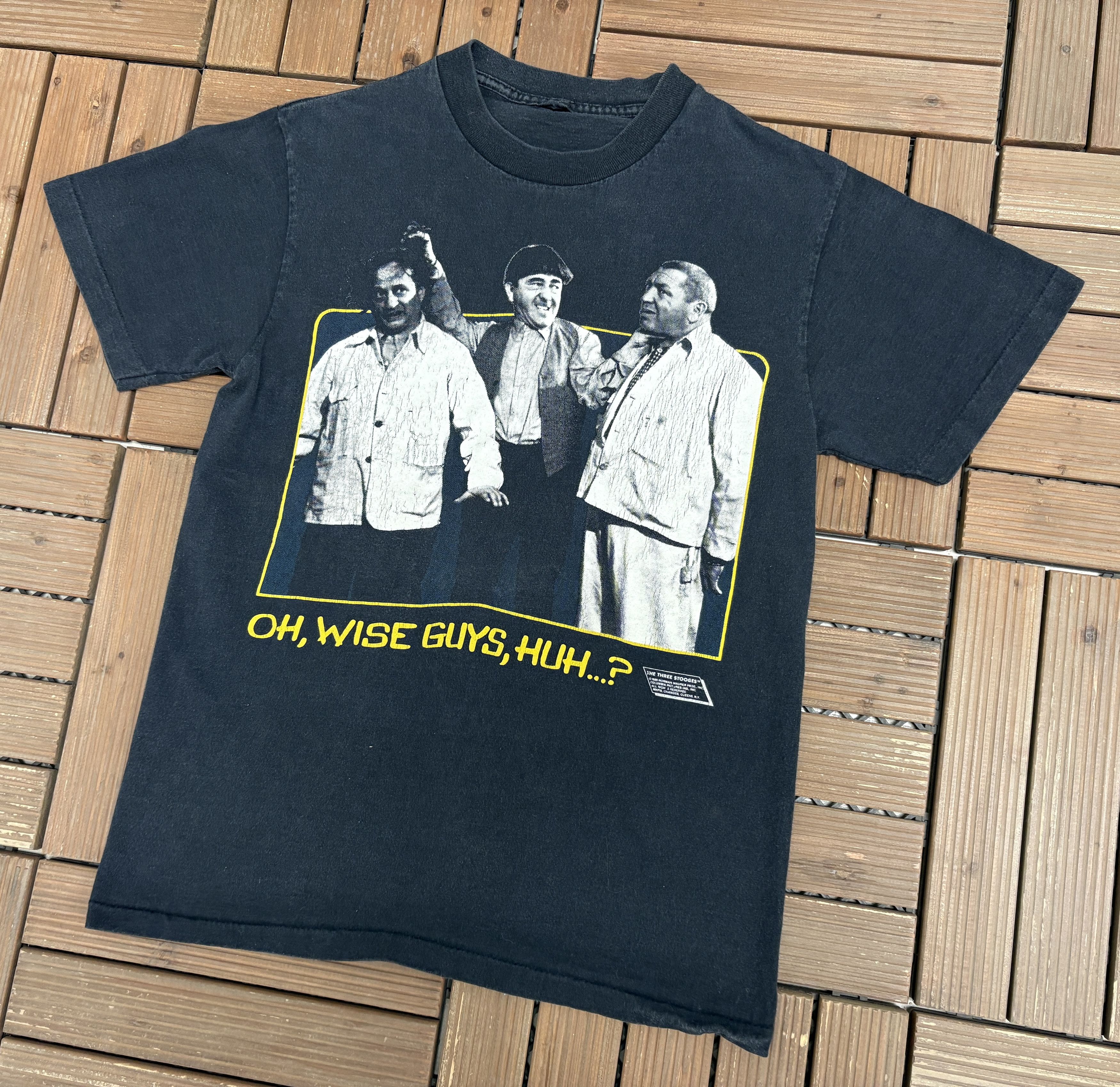 Vintage The Three Stooges Wise Guys, Huh? Vintage Tee Size US M / EU 48-50 / 2 - 4 Thumbnail