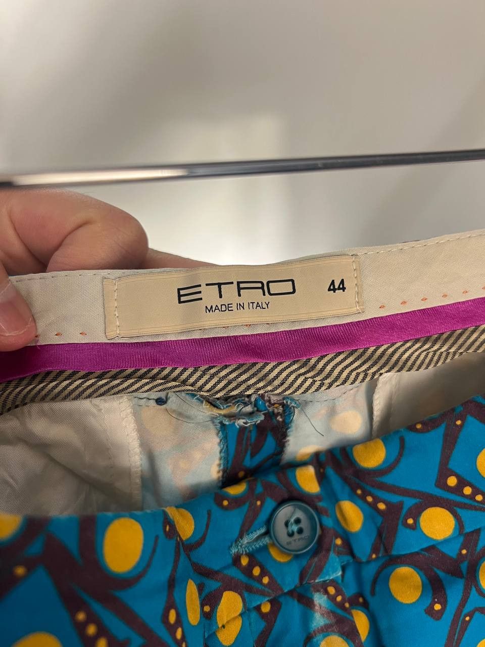 Etro VINTAGE ETRO MILANO ITALIAN DESIGNER CASUAL PANTS DELUX Size 30" / US 8 / IT 44 - 7 Thumbnail