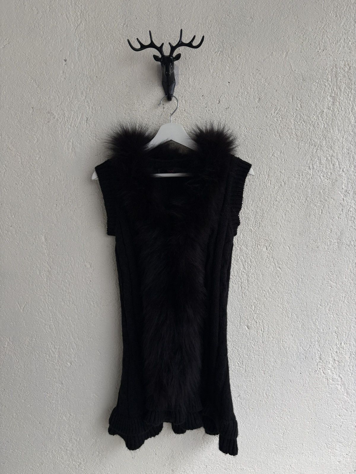 Maison Margiela Fur black Vest Maison Lgb style Size M / US 6-8 / IT 42-44 - 1 Thumbnail
