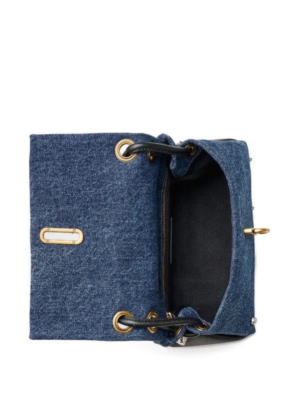 Marc Jacobs Marc Jacobs The Trinket Charm Denim Mini Dual Bag NWT Size ONE SIZE - 8 Thumbnail