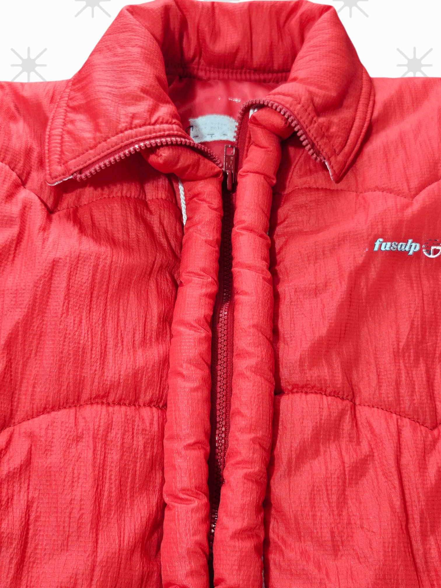 Fusalp Vtg Fusalp Ski Jacket Womens L France Red Puffer Quilted Size L / US 10 / IT 46 - 6 Thumbnail