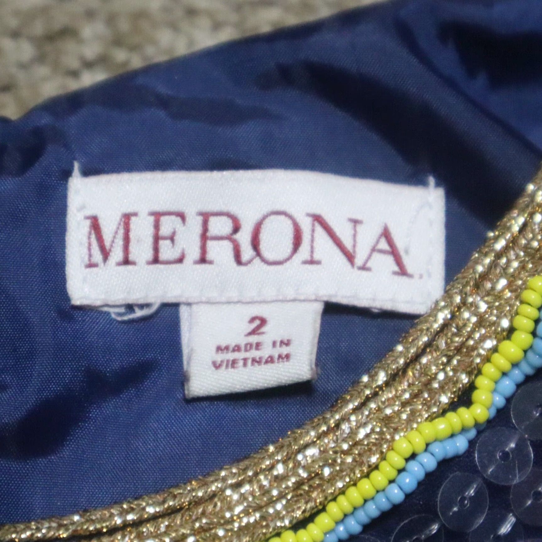Merona Merona Blue Dress Sleeveless Zip Back Adult Women's Size 2 Size XS / US 0-2 / IT 36-38 - 4 Thumbnail