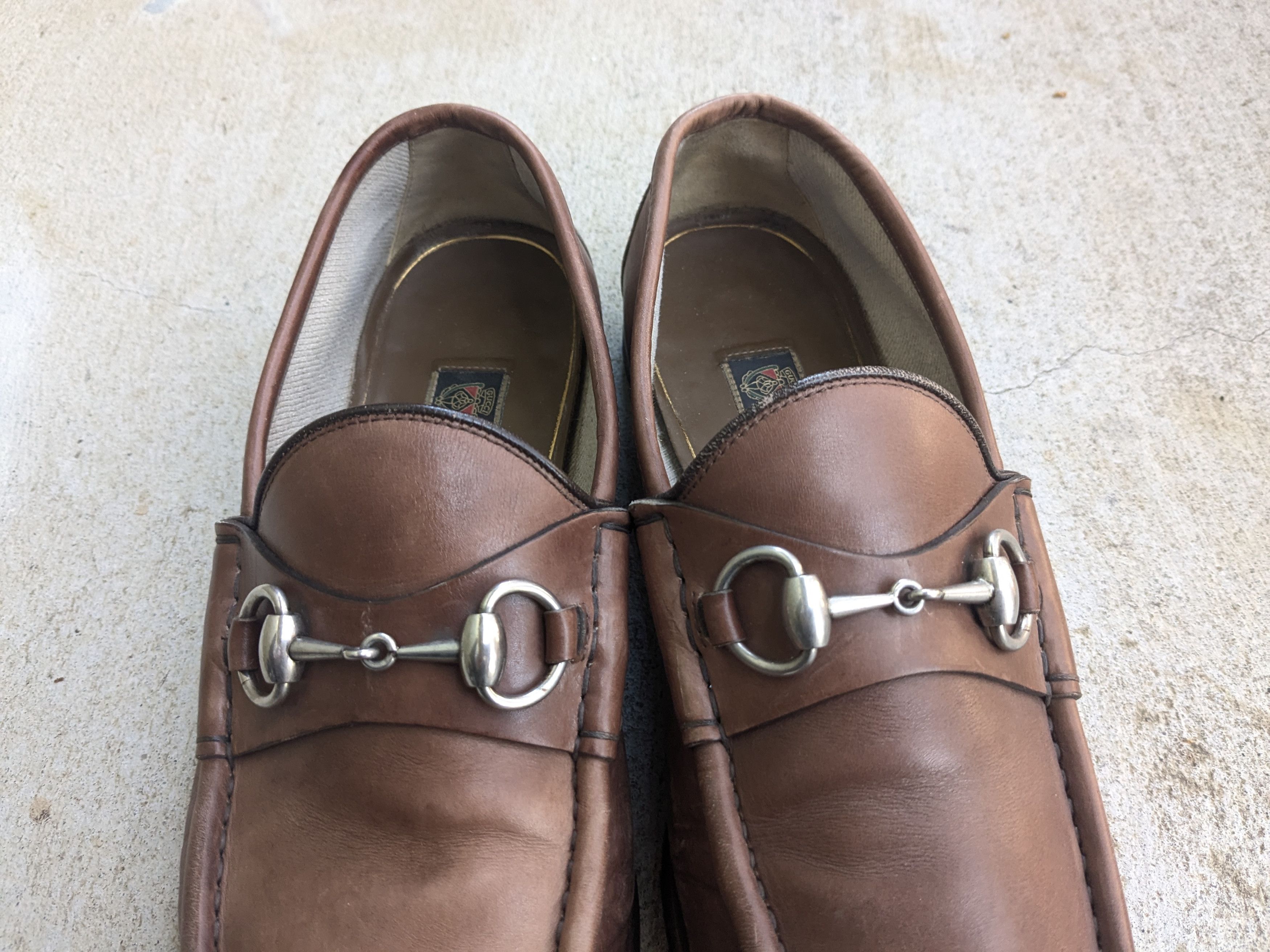 Gucci × Tom Ford Gucci Horsebit Loafers Brown 8.5 Rubber Leather Size US 8.5 / EU 41-42 - 4 Thumbnail