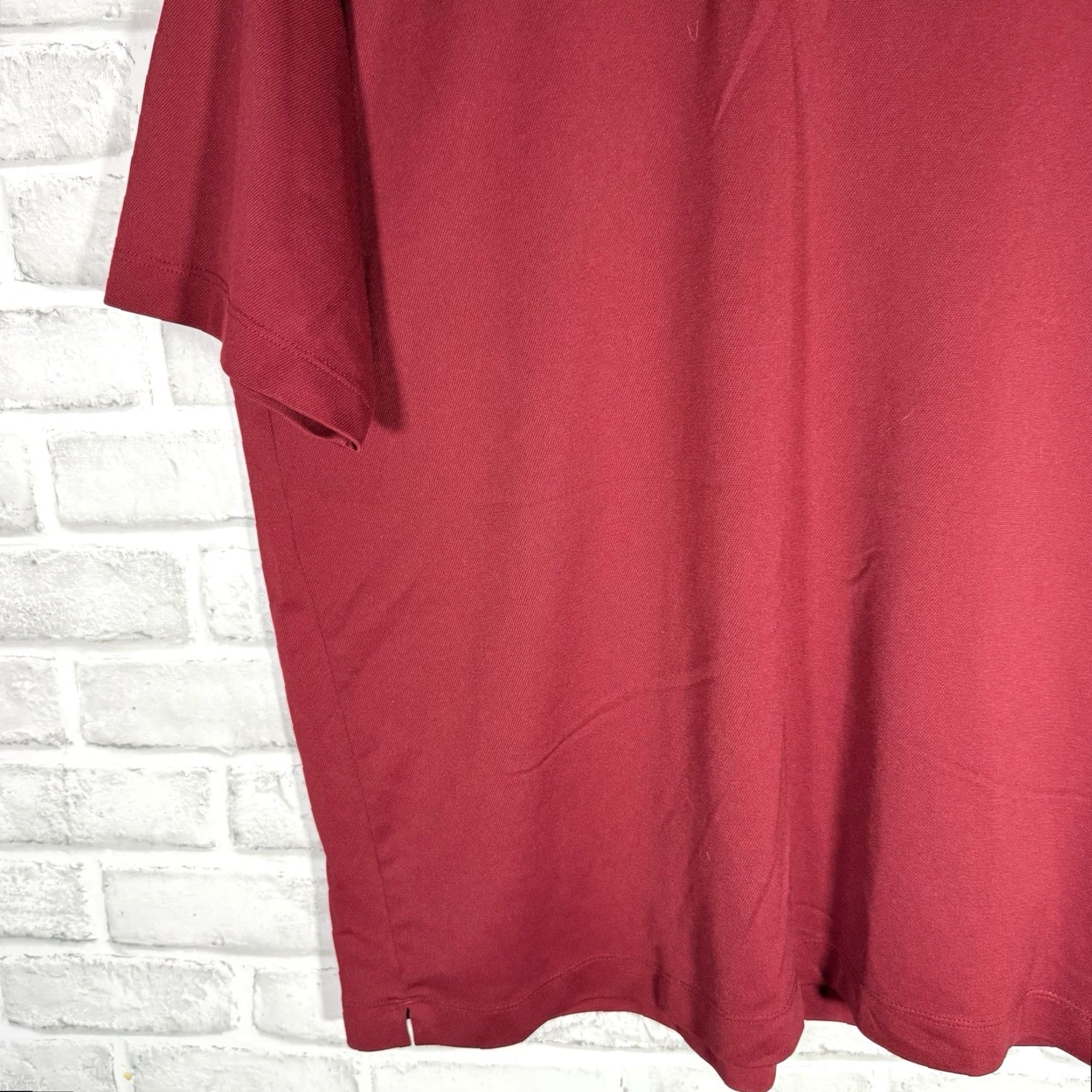 Nike NIKE GOLF Red Athletic Polo Shirt Adult Size L Performance Mens Size US L / EU 52-54 / 3 - 3 Thumbnail
