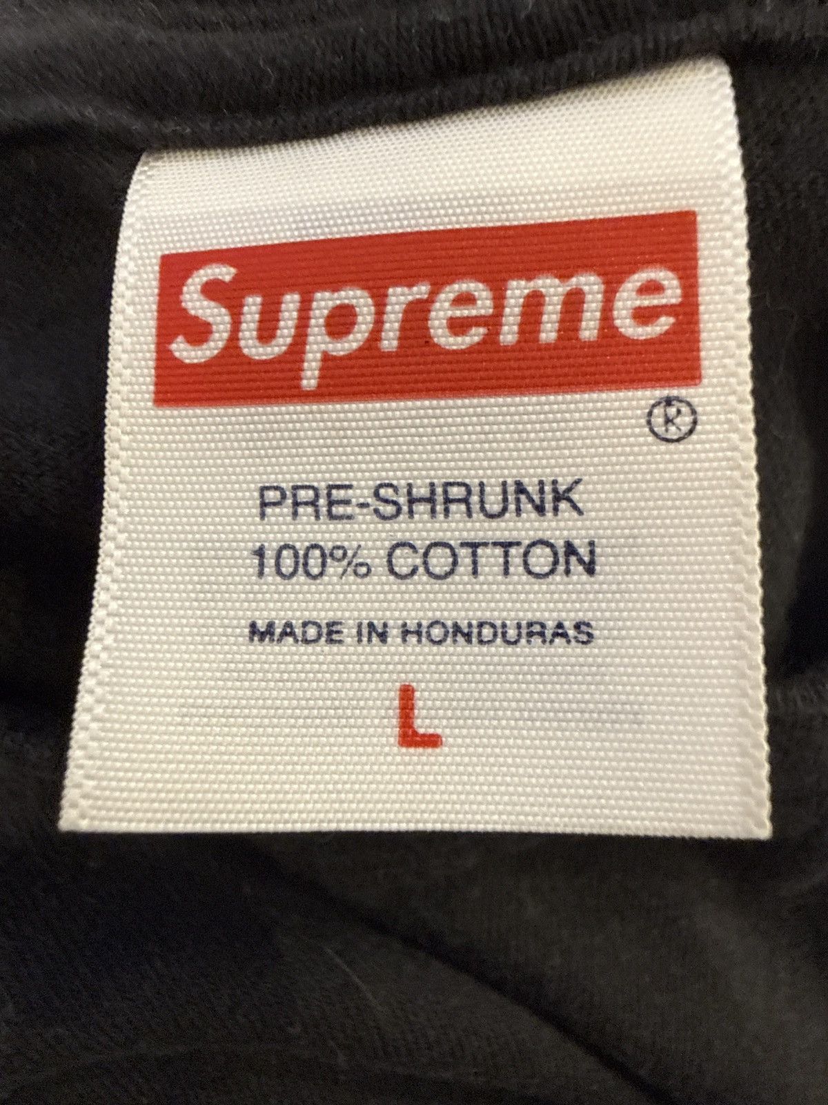 Supreme Supreme Smoke Tee Black Size US L / EU 52-54 / 3 - 3 Thumbnail