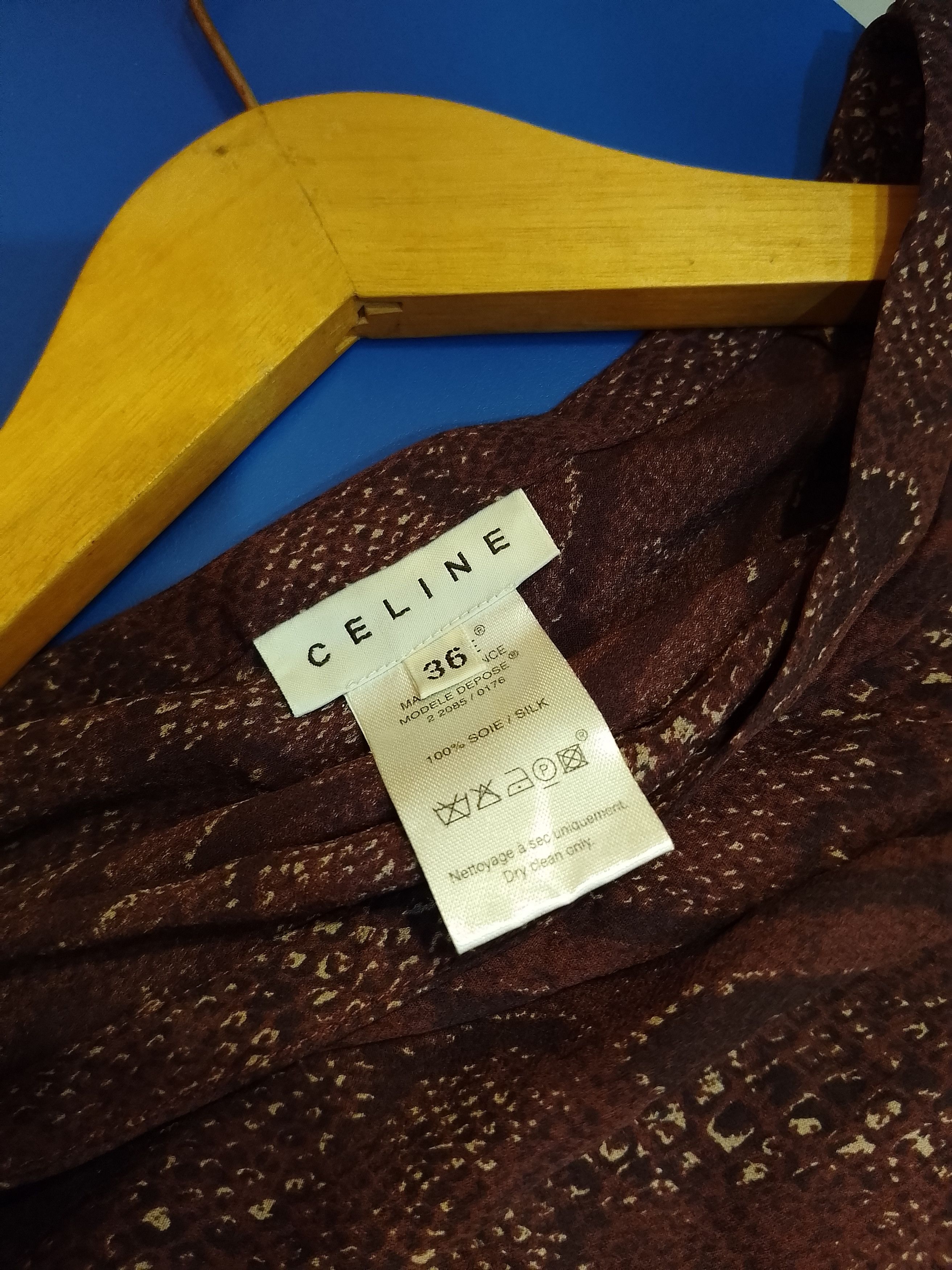Celine Vintage celine mini skirt Size 25" / US 0 / IT 36 - 5 Thumbnail