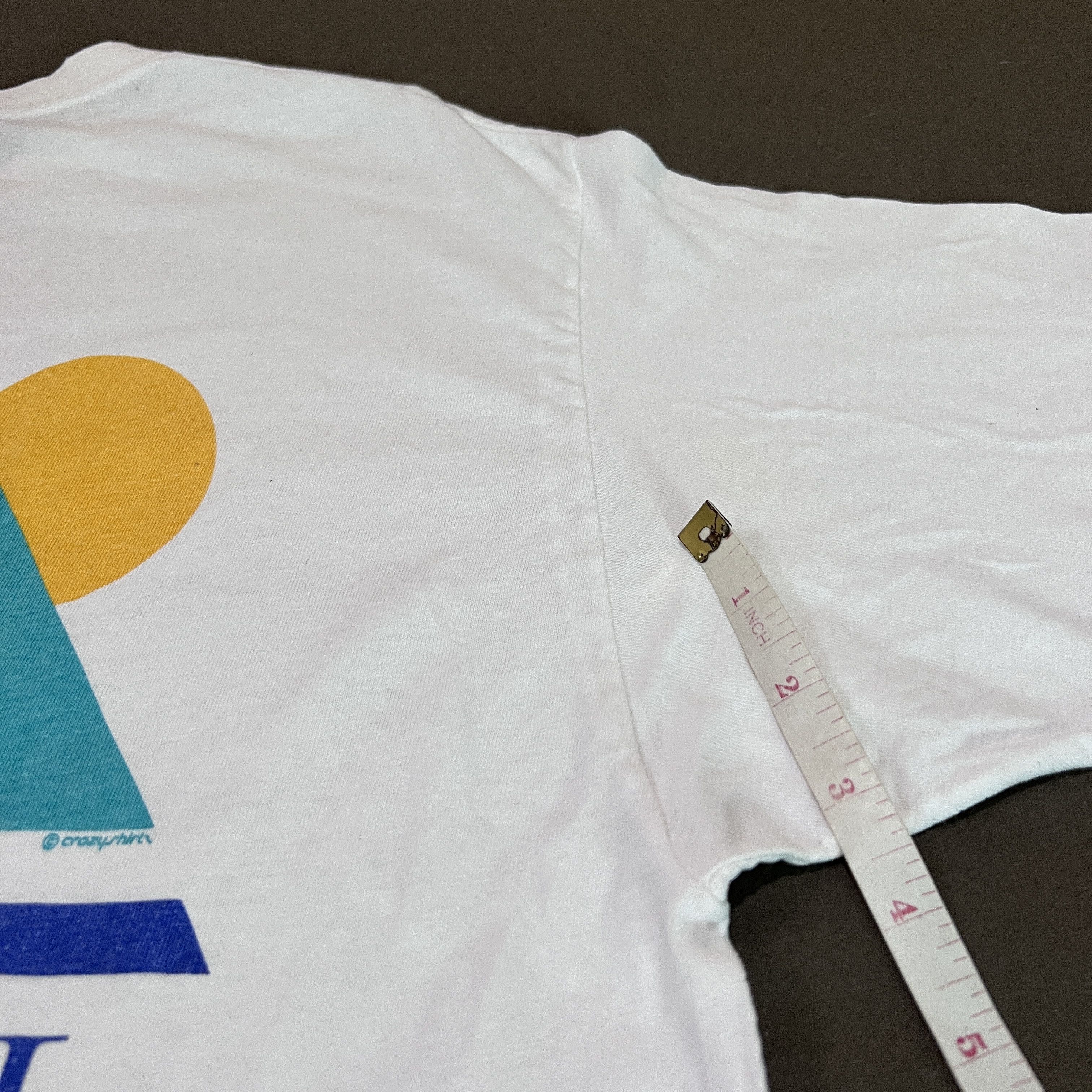 Vintage Vintage 90s CRAZY SHIRT Hawaii Tee Size L Size US L / EU 52-54 / 3 - 5 Thumbnail