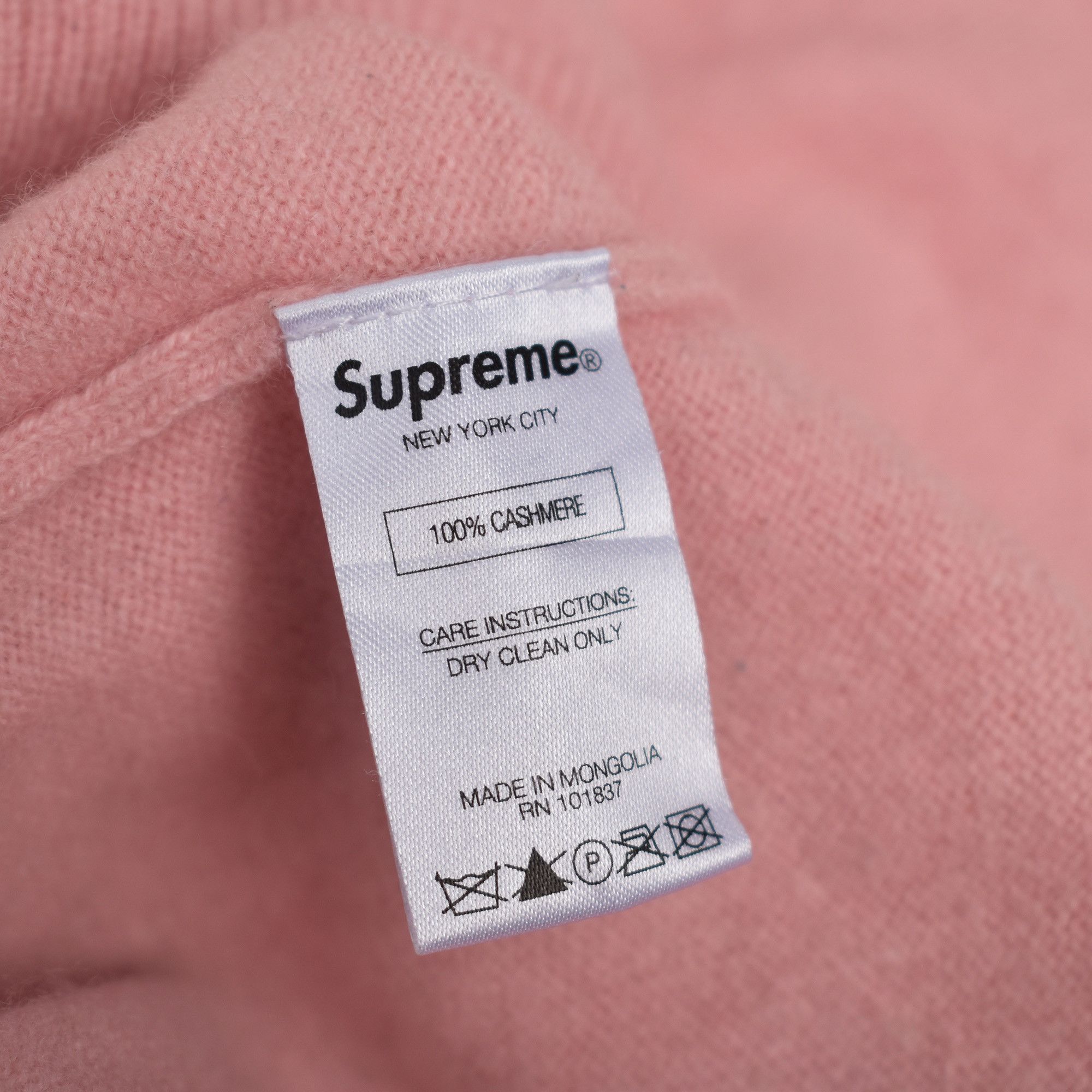 Supreme SUPREME 100% CASHMERE SWEATER FW2015 Size US M / EU 48-50 / 2 - 4 Thumbnail