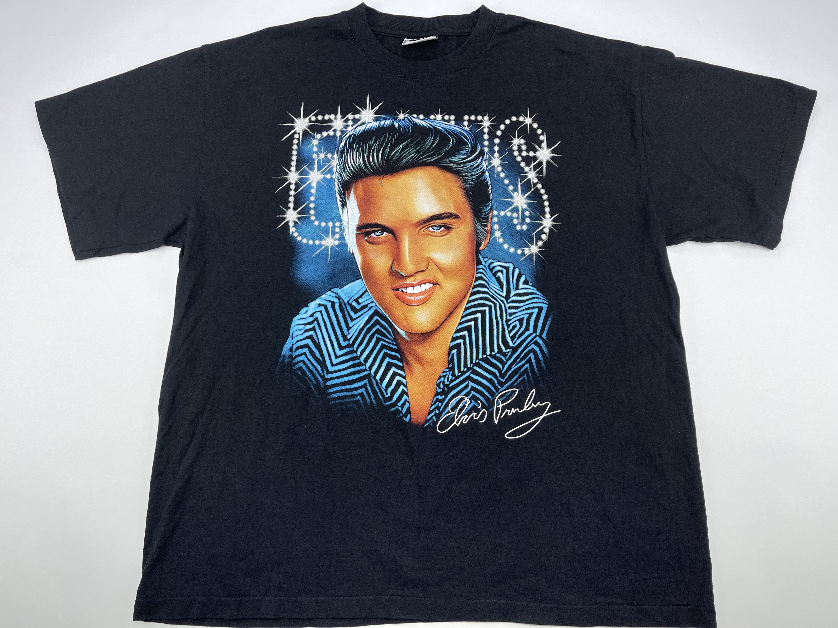 Band Tees Vintage Elvis Presley T-shirt, 90s, music, Graceland, XXL Size US XXL / EU 58 / 5 - 1 Thumbnail