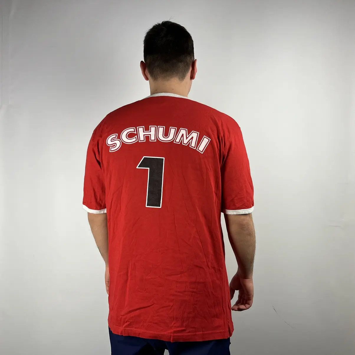 Formula 1 Michael Schumacher Tshirt victory racing size XLarge Size US XL / EU 56 / 4 - 2 Thumbnail