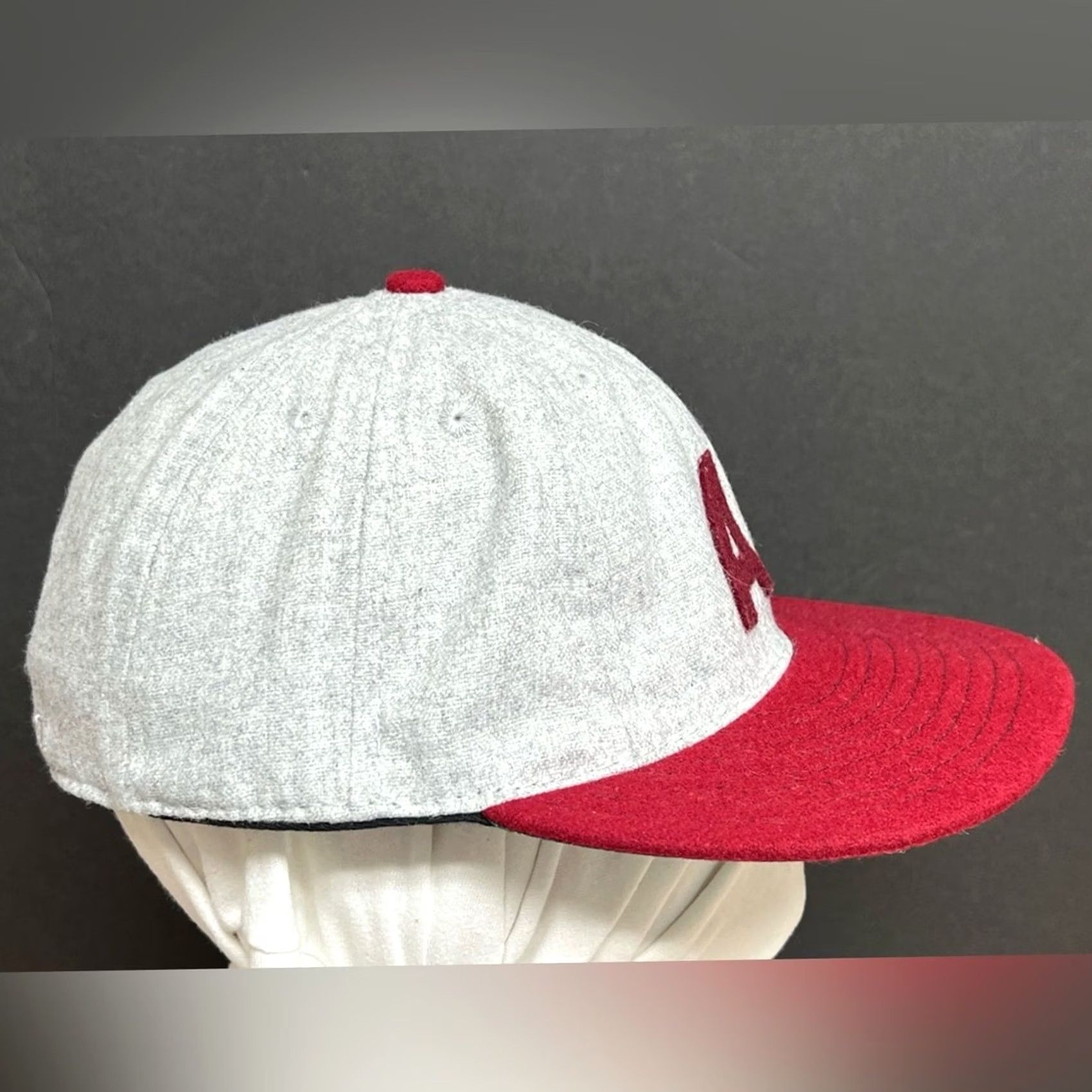 Ebbets Field Flannels Ebbets Field Flannels University of Alabama 1930 8-Panel Wool Ballcap 7 1/2 Size ONE SIZE - 2 Thumbnail