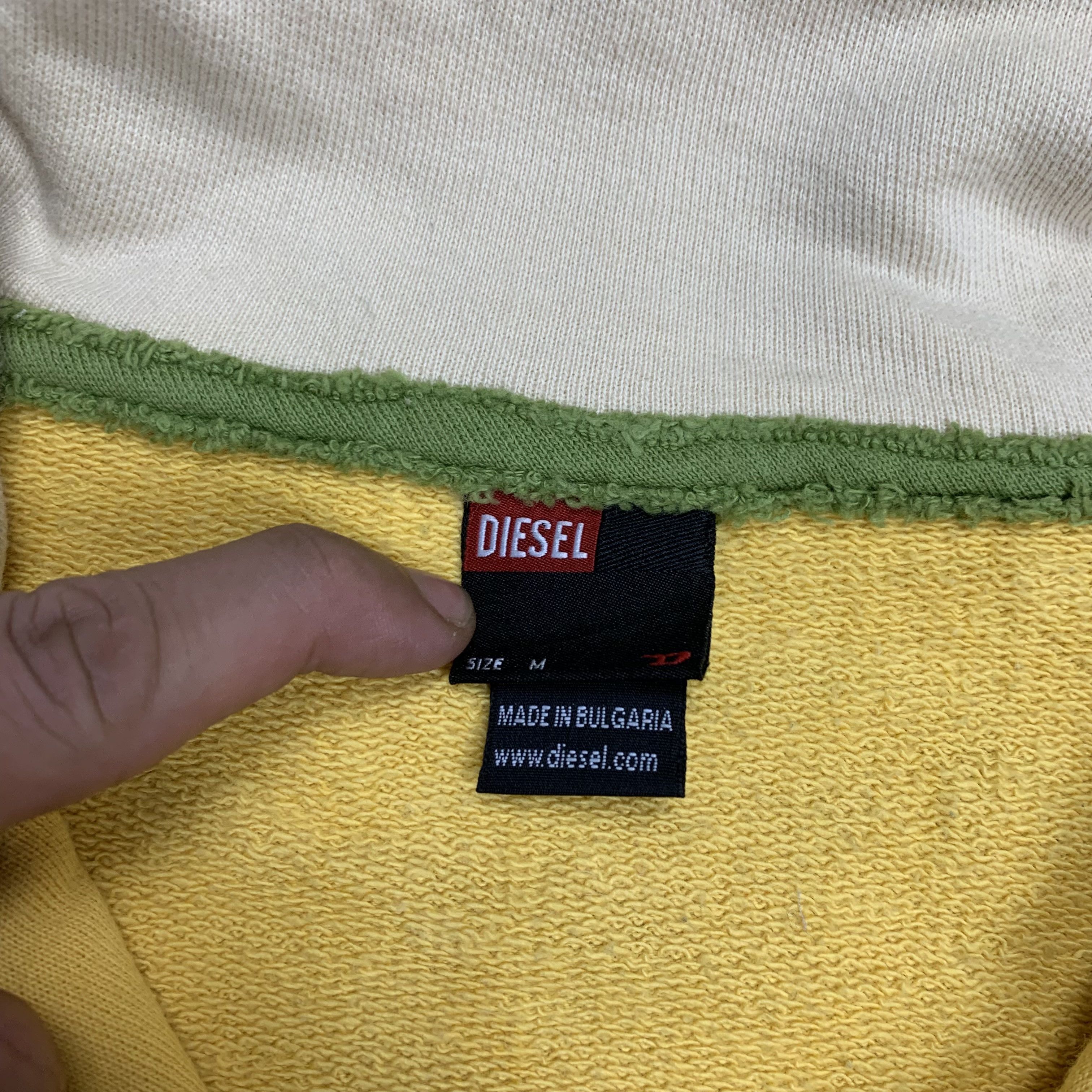 Diesel Diesel Y2K Zip Up Sweater Jacket Size US M / EU 48-50 / 2 - 8 Thumbnail