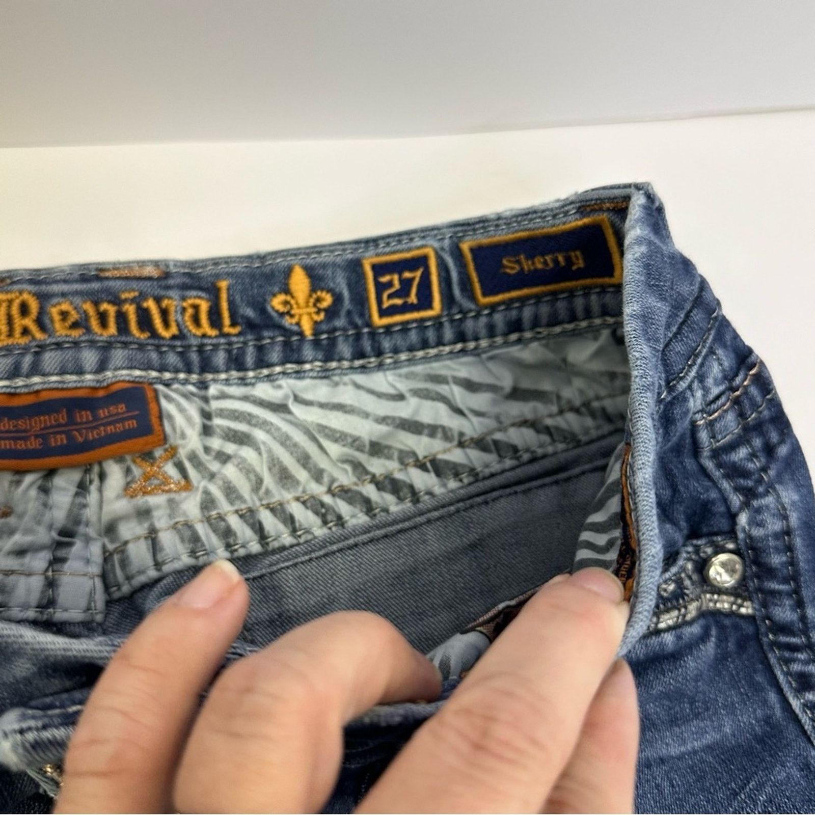 Rock Revival Rock Revival Sherry Easy Skinny Jeans Size 27 Size 27" / US 4 / IT 40 - 2 Thumbnail