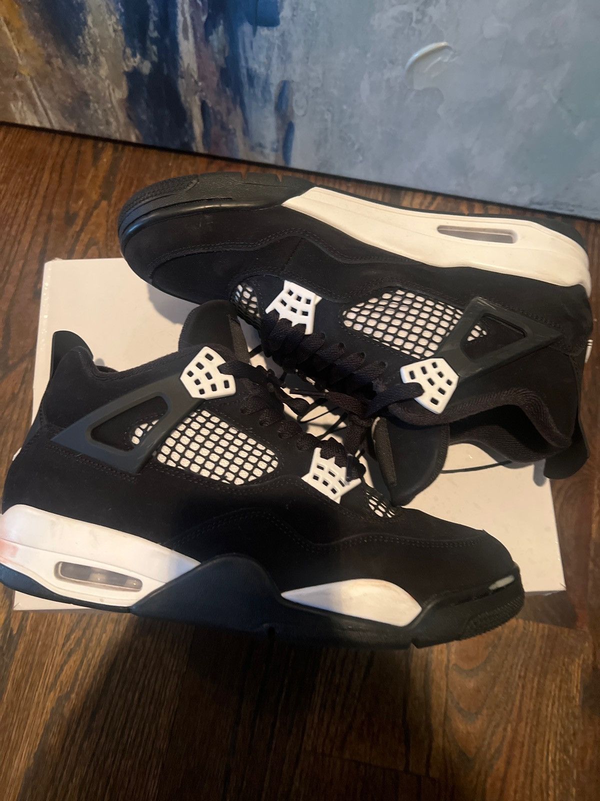 Jordan Brand Jordan 4 Military White Size US 9 / EU 42 - 3 Thumbnail