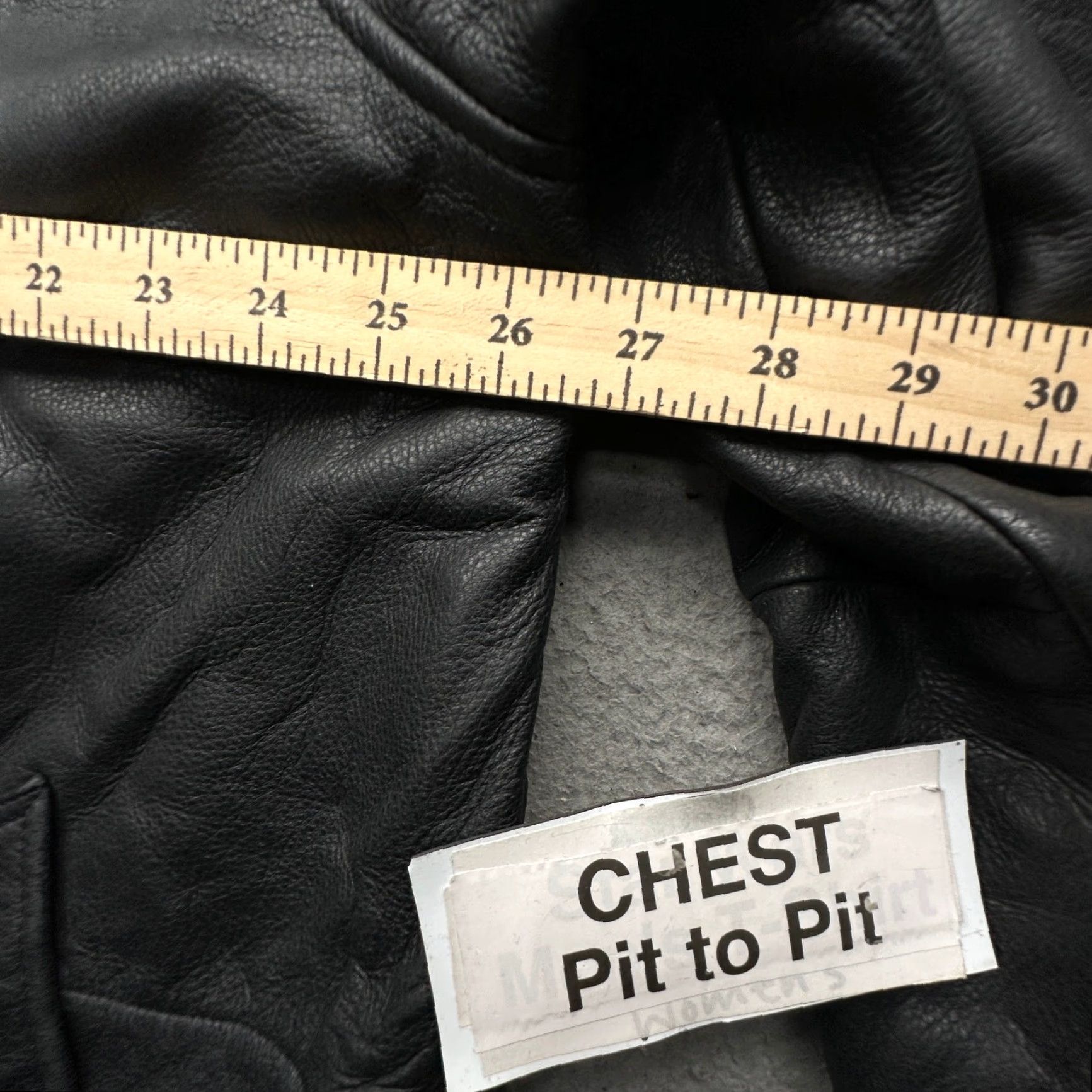 Perry Ellis Perry Ellis Portfolio Leather Jacket Mens XL Full Zip Black Wool Blend Lined Coat Overcoat Mens XL Leather Jacket Size US XL / EU 56 / 4 - 4 Thumbnail