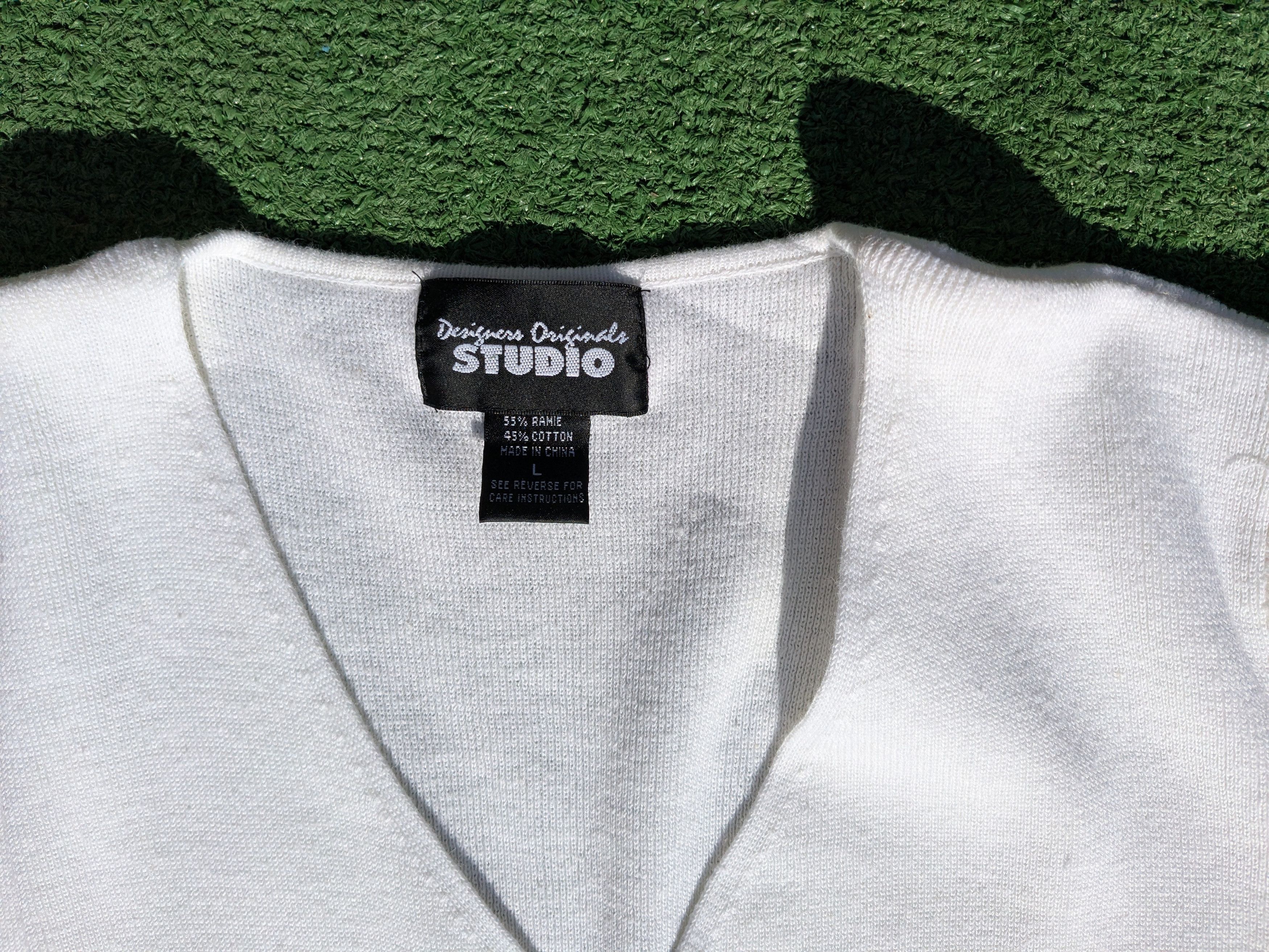 Other VTG Designers Originals Studio Rainbow Striped Sweater Shirt Size L / US 10 / IT 46 - 7 Thumbnail