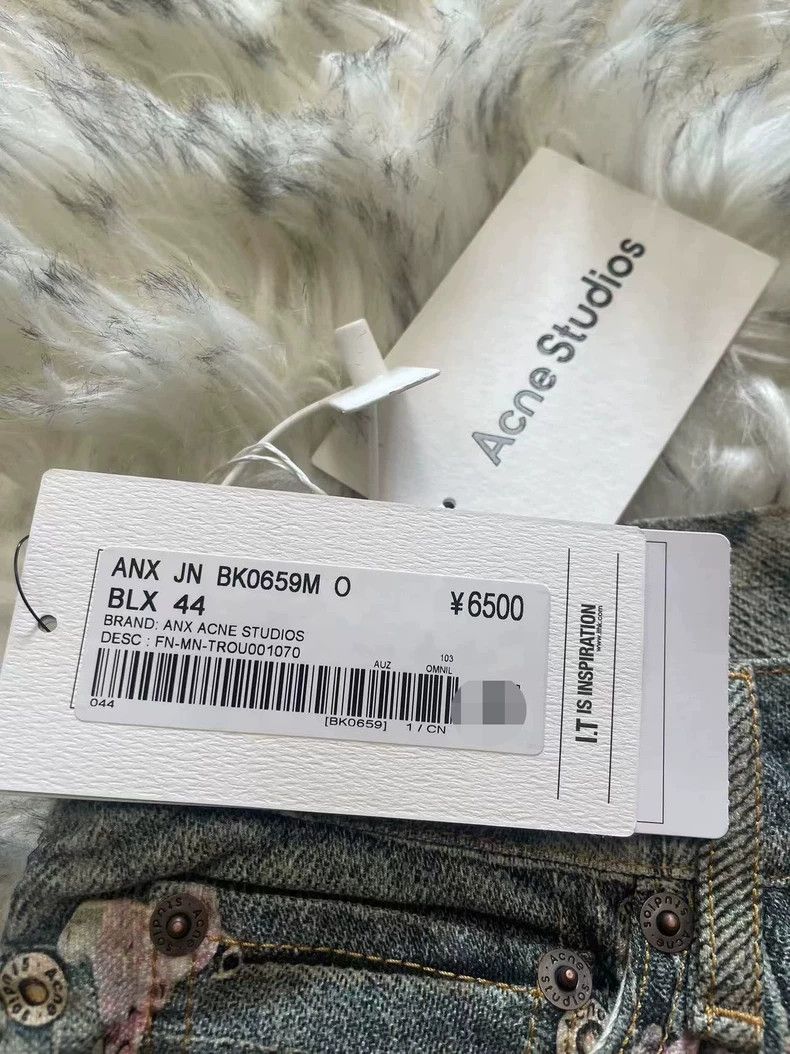 Acne Studios acne studios Candy Chain 3d printed jeans 2502-Nextarrow Size US 28 / EU 44 - 4 Thumbnail