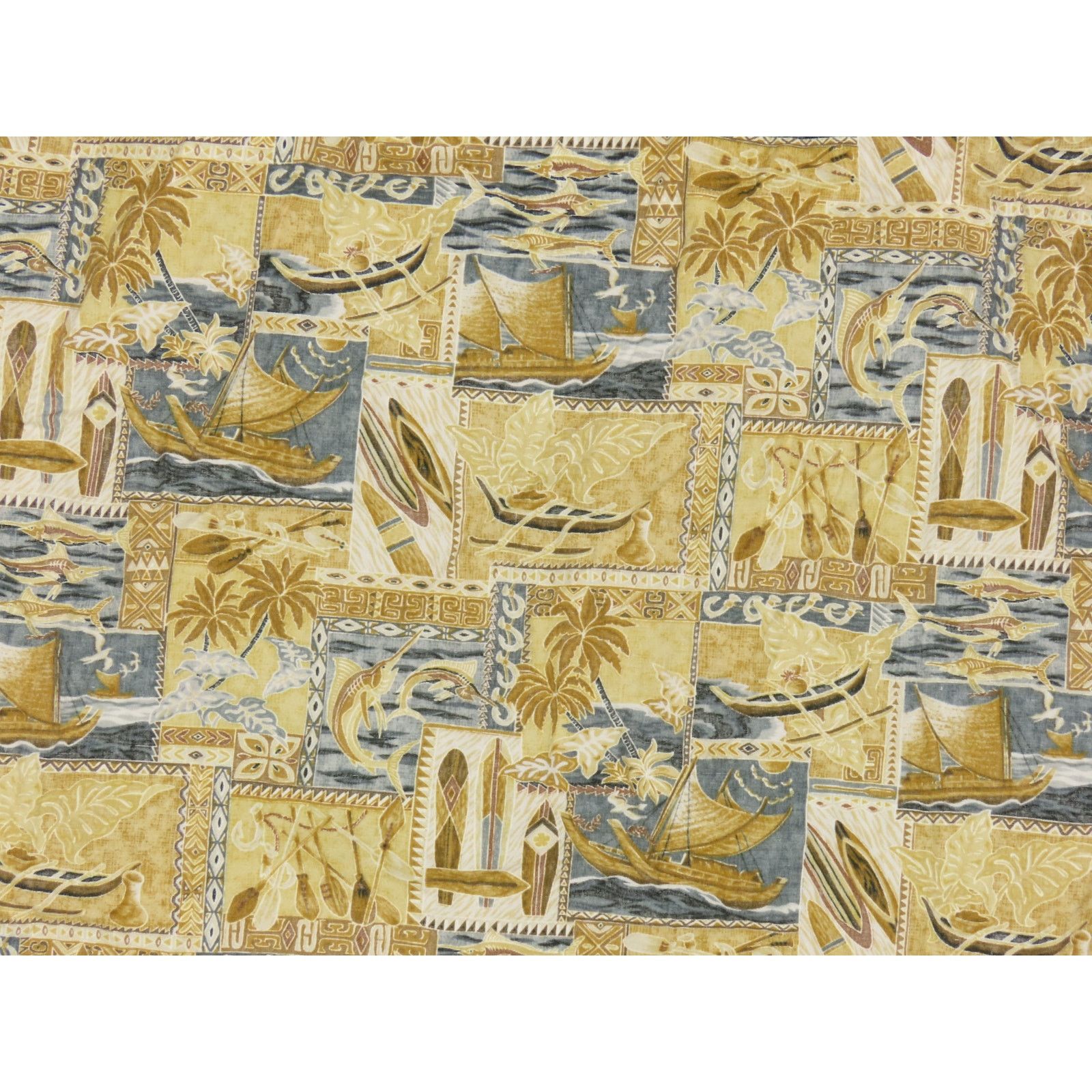 Other Go Barefoot Yacht Surfboard Marlin Hawaiian Aloha Shirt M Size US M / EU 48-50 / 2 - 4 Thumbnail