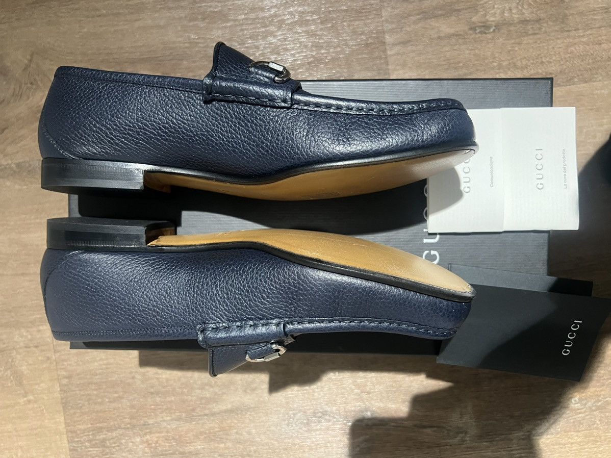 Gucci Gucci 1952 Loafer Navy Size US 8.5 / EU 41-42 - 3 Thumbnail