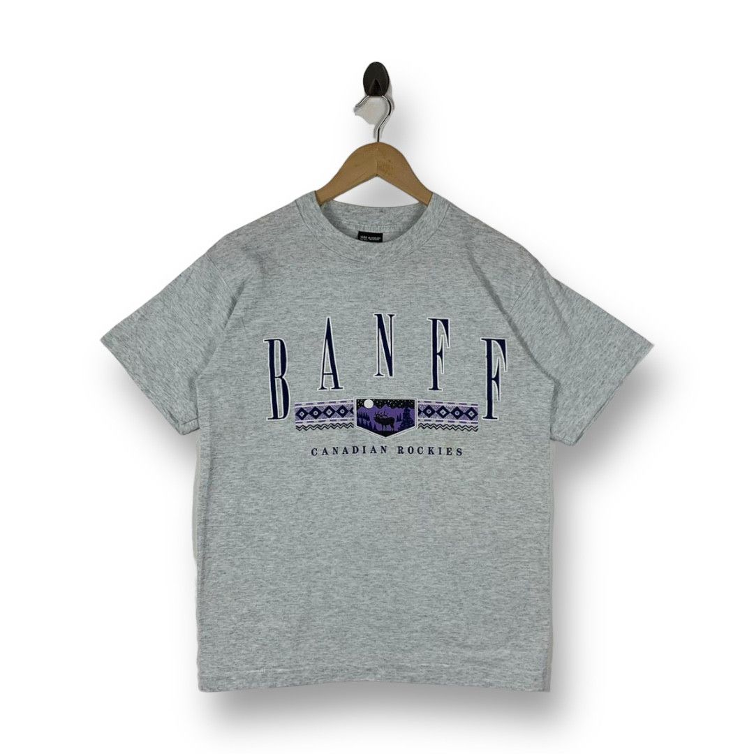 Other Vintage 90s Banff Canadian Rockies Tee Size US M / EU 48-50 / 2 - 1 Thumbnail
