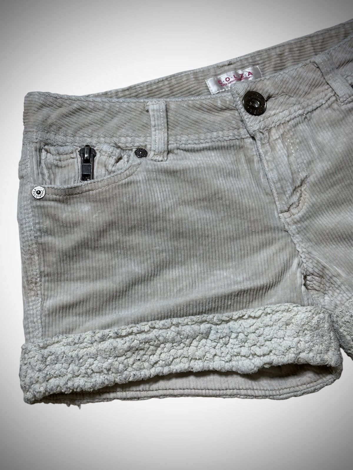 Japanese Brand 2000’s Colza - Gal Fur Short Size 30" / US 8 / IT 44 - 2 Thumbnail