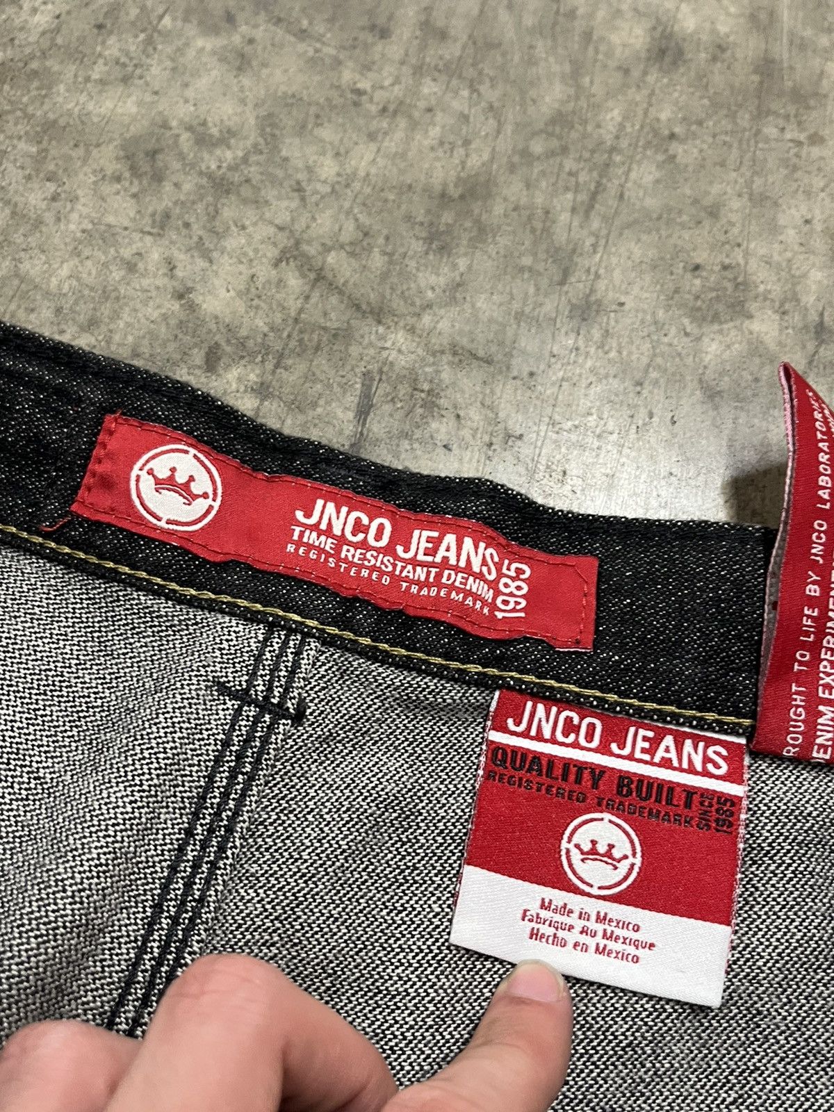 JNCO × Vintage Jnco jeans graffiti’s deep pocket wide leg skater hype rare Size US 38 / EU 54 - 12 Thumbnail