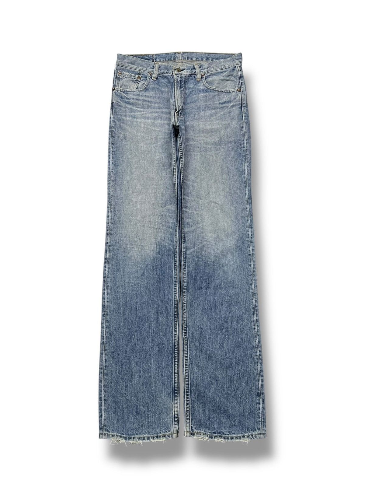Levi's Vintage Levi’s 502 Japan - Faded Wash, Distressed Denim Size US 32 / EU 48 - 2 Thumbnail