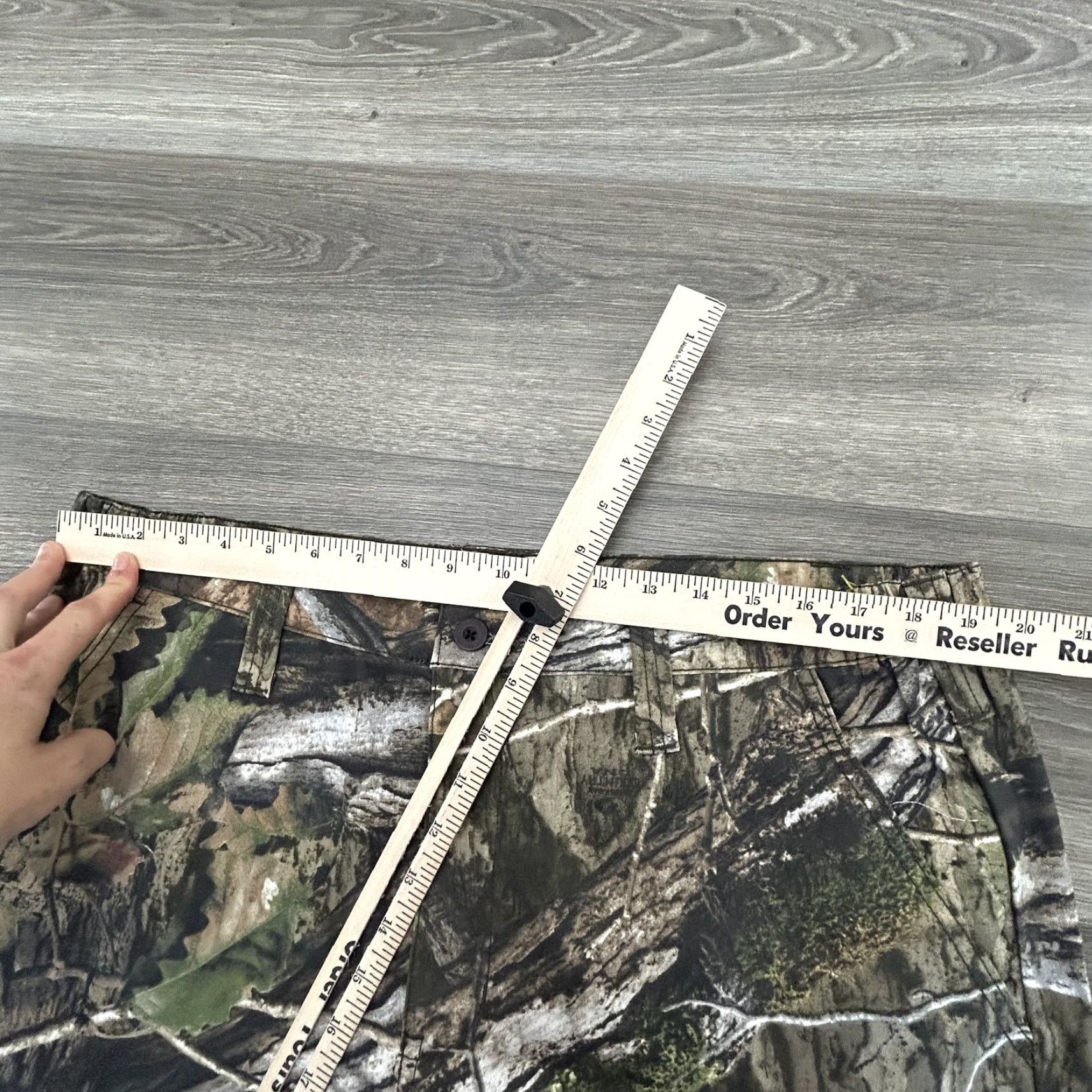 Vintage VINTAGE Mossy Oak Cargo Pants Mens Large 38x32 Camouflage Green Baggy 90s Grunge Y2K Outdoors Men Size US 38 / EU 54 - 7 Thumbnail