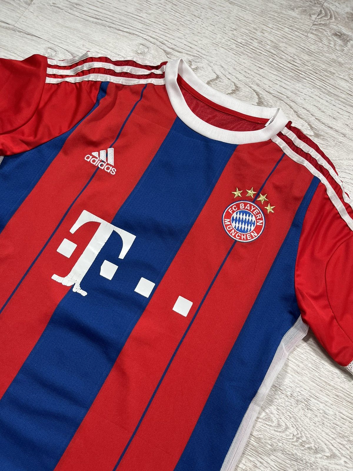 Adidas × Vintage Adidas Bayern Munchen 2014/2015 Home Jersey Size US S / EU 44-46 / 1 - 3 Thumbnail