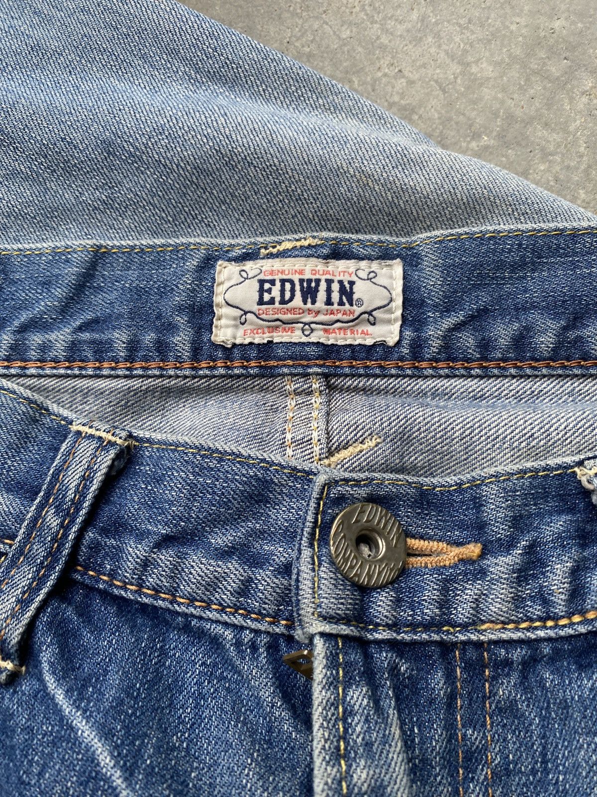 Edwin × Vintage Vintage Edwin designed by japan denim Size US 34 / EU 50 - 8 Thumbnail