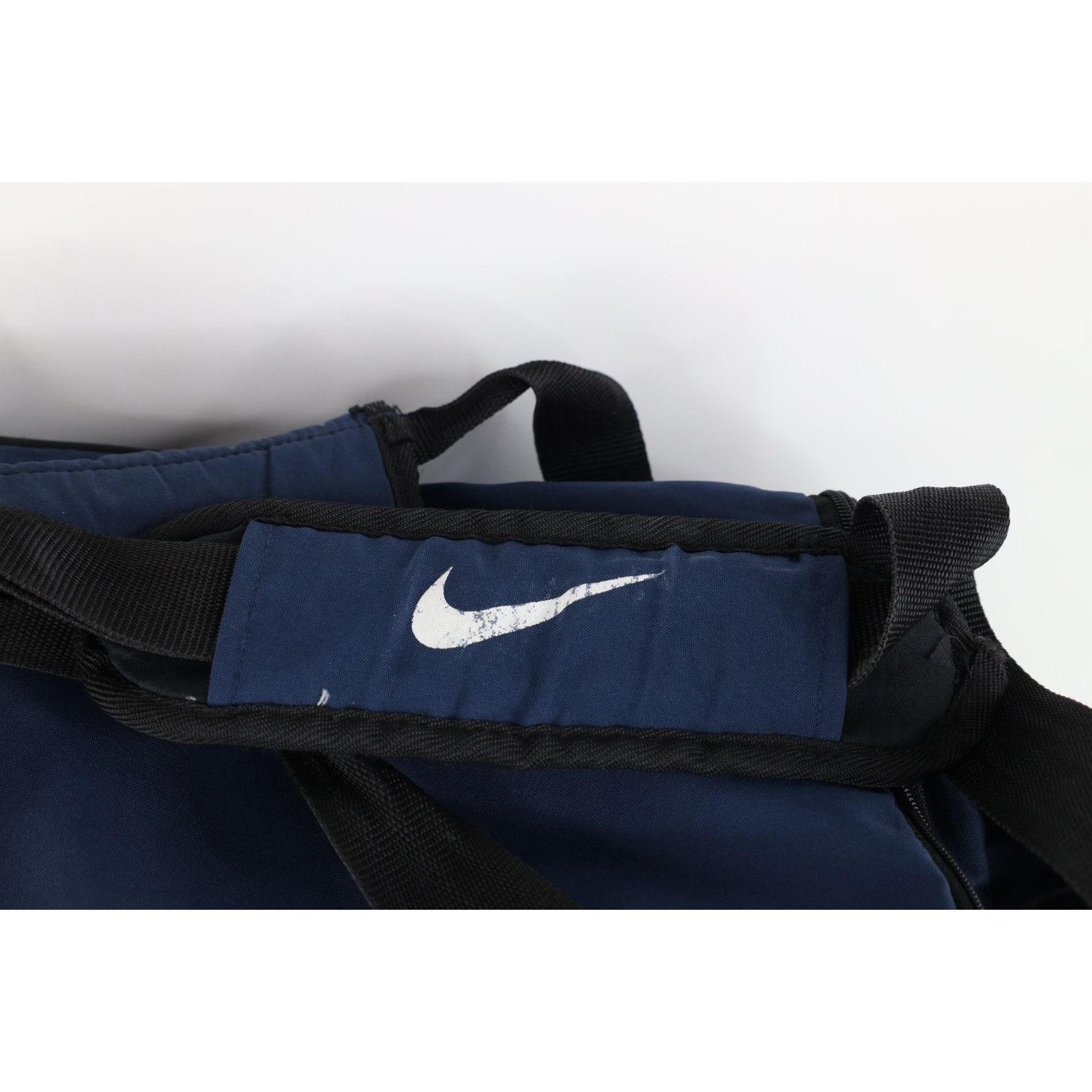 Nike Vintage Nike Faded Travis Scott Big Swoosh Logo Duffel Bag Size ONE SIZE - 4 Thumbnail